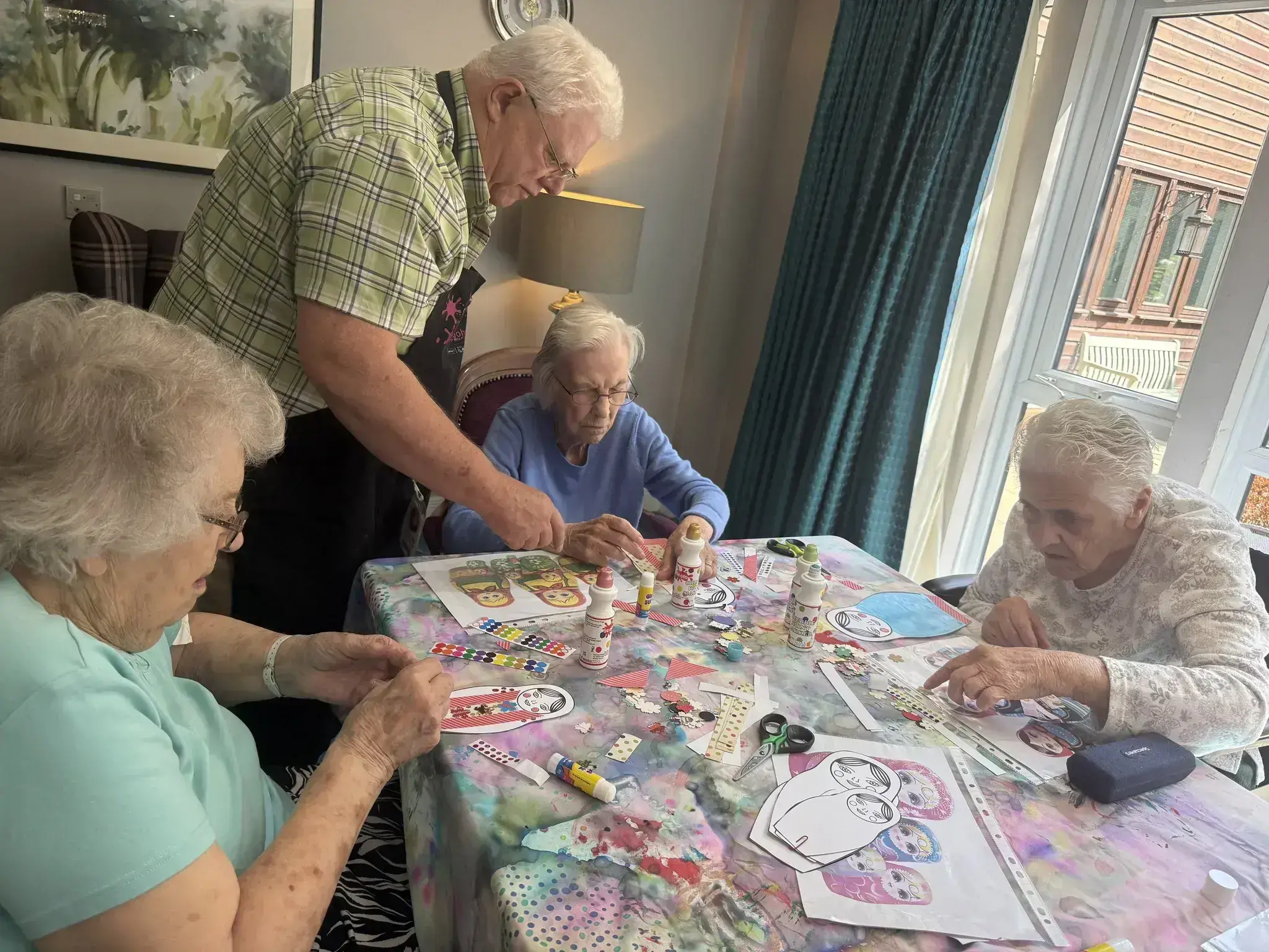 Creativity and calm through art therapy