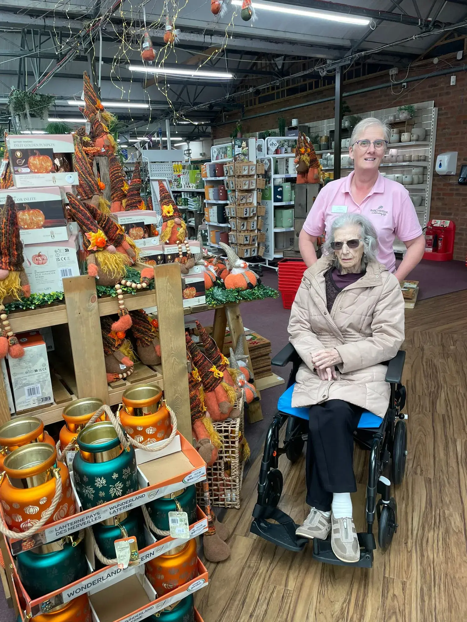 All aboard for High Legh Garden Centre