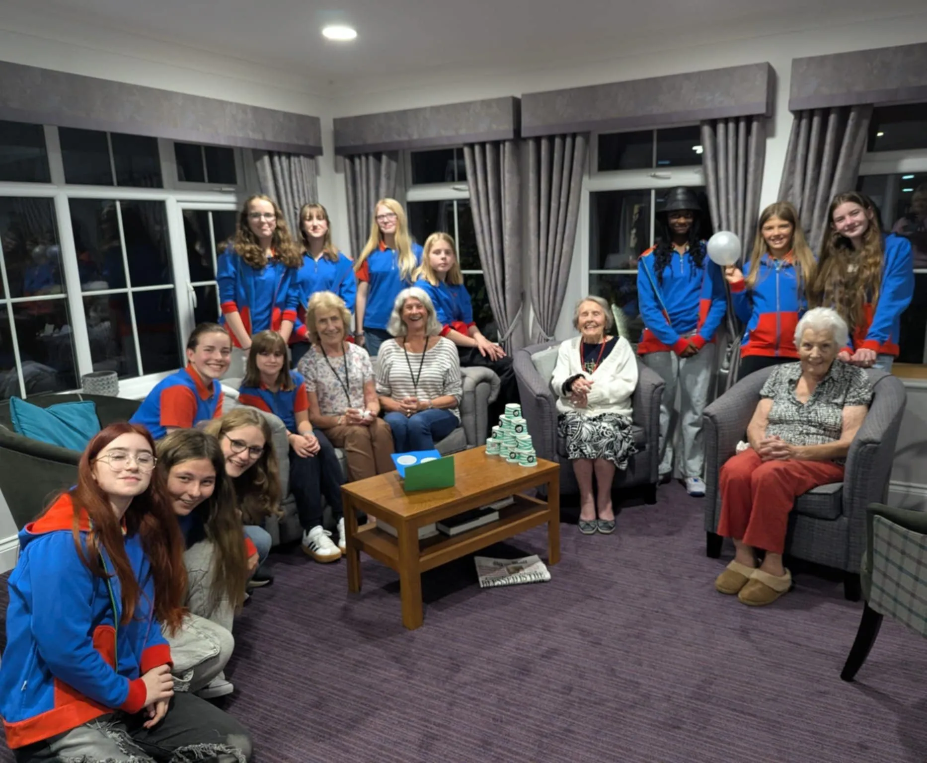 Girl Guides Evening Visit