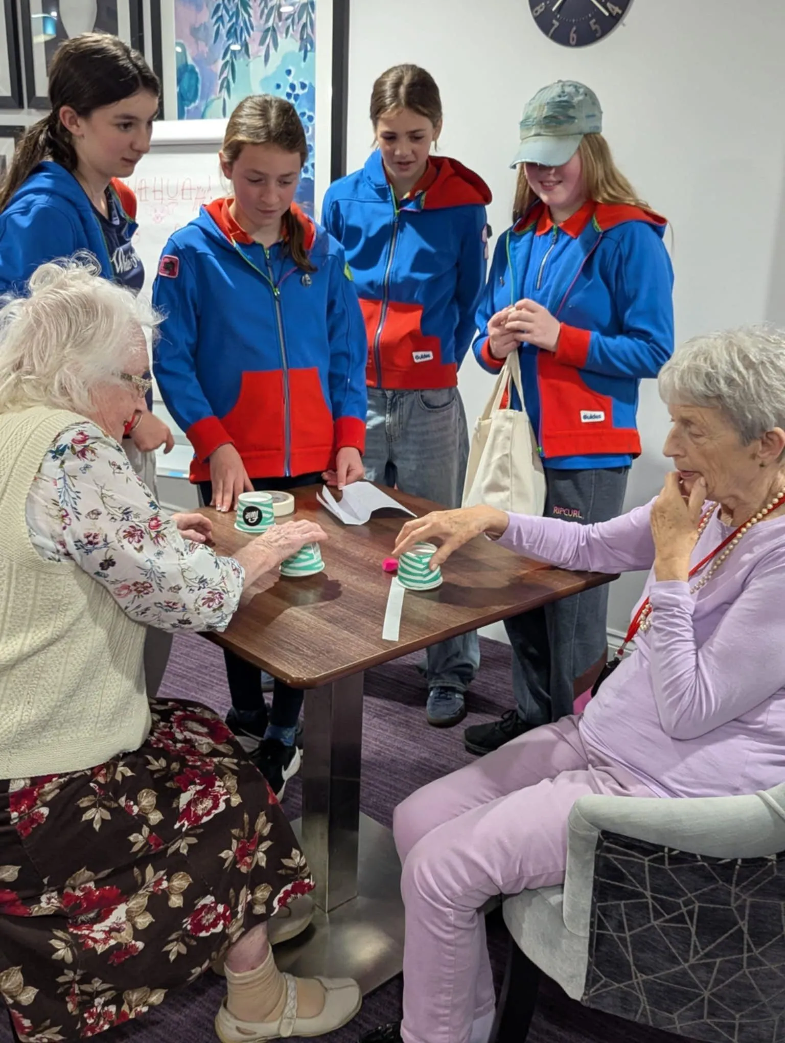 Girl Guides Evening Visit
