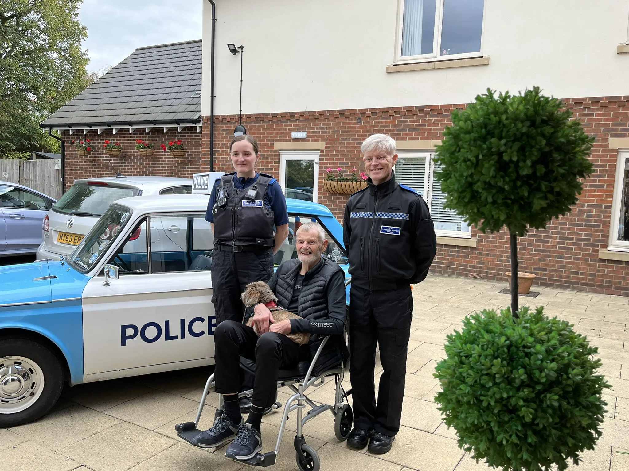 Police visit