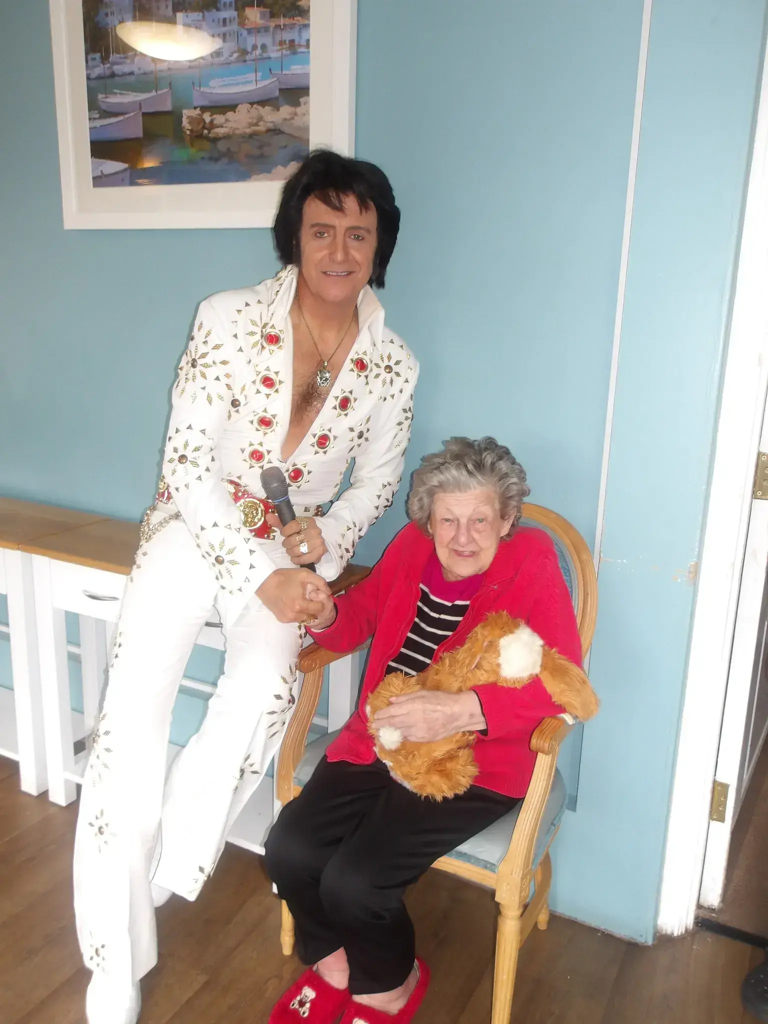 Mike Memphis as Elvis was in the building on the 2nd September 2025!