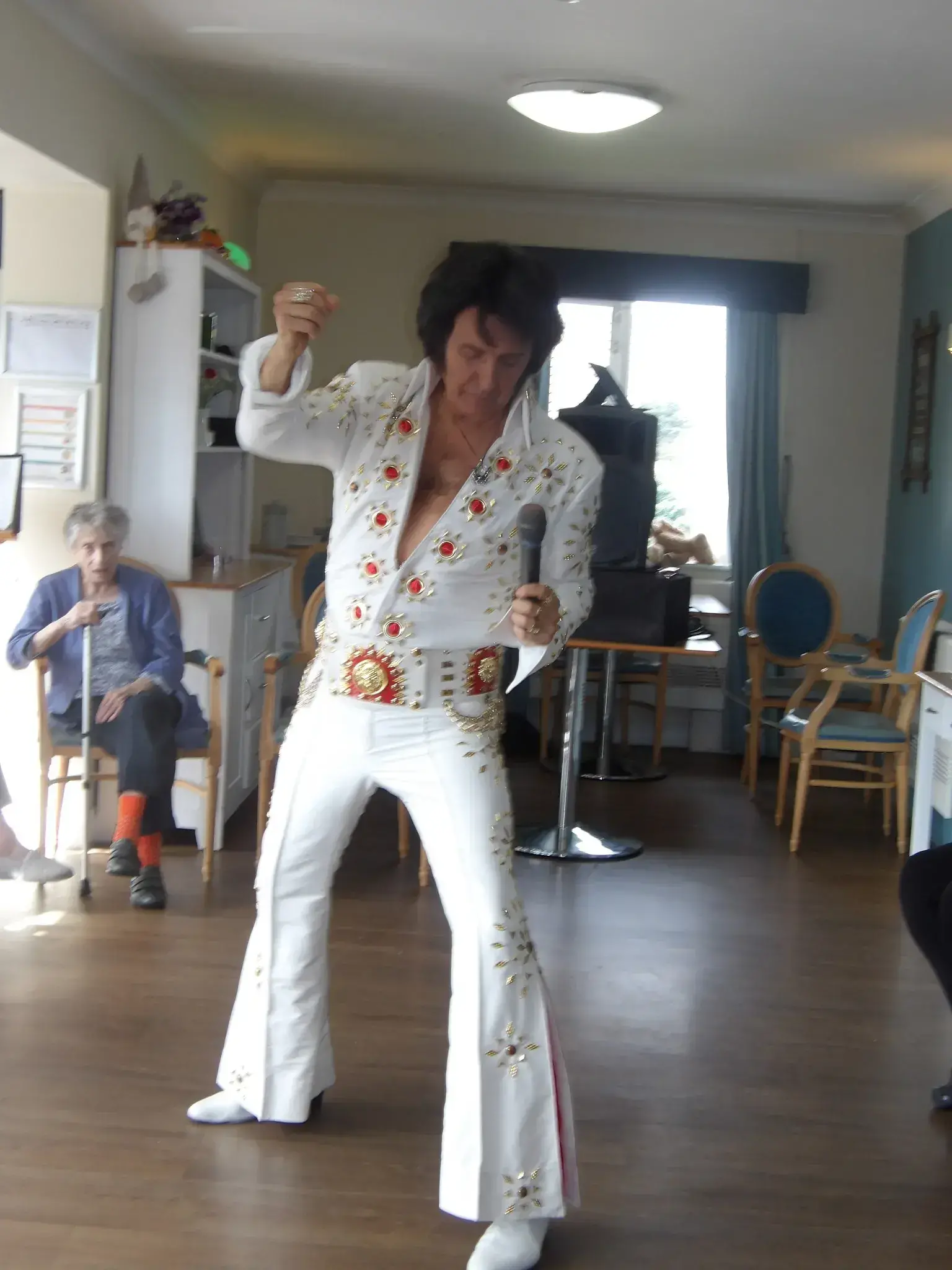 Mike Memphis as Elvis was in the building on the 2nd September 2025!