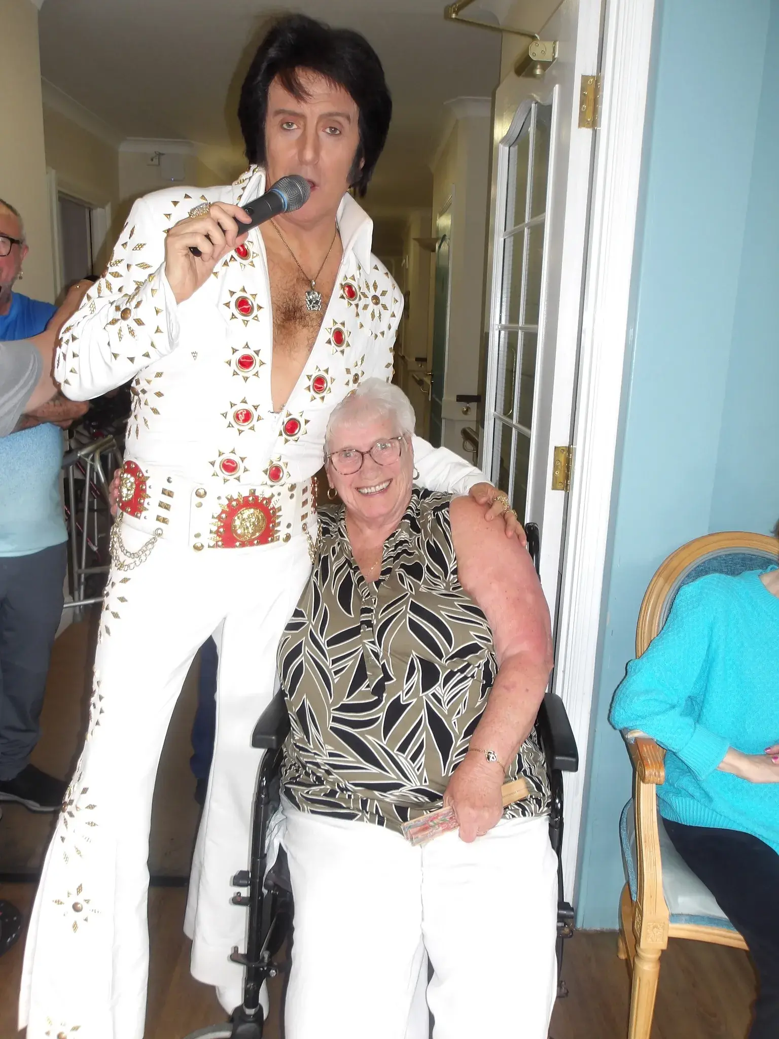 Mike Memphis as Elvis was in the building on the 2nd September 2025!