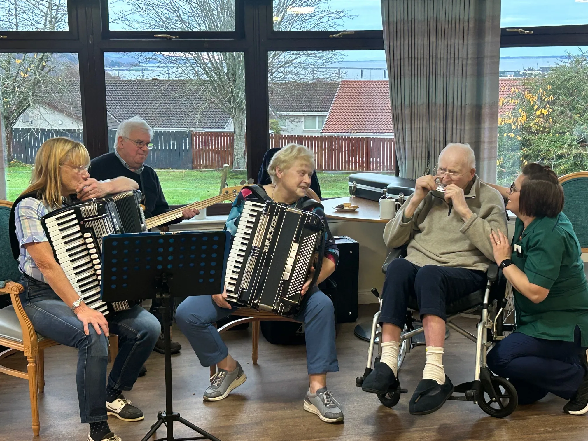 Resident’s Musical Dream Comes True at Highview