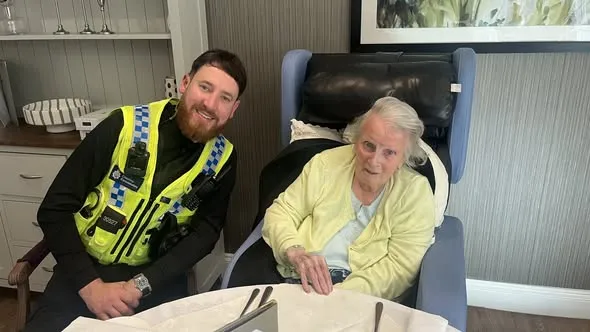 Police visit us! 