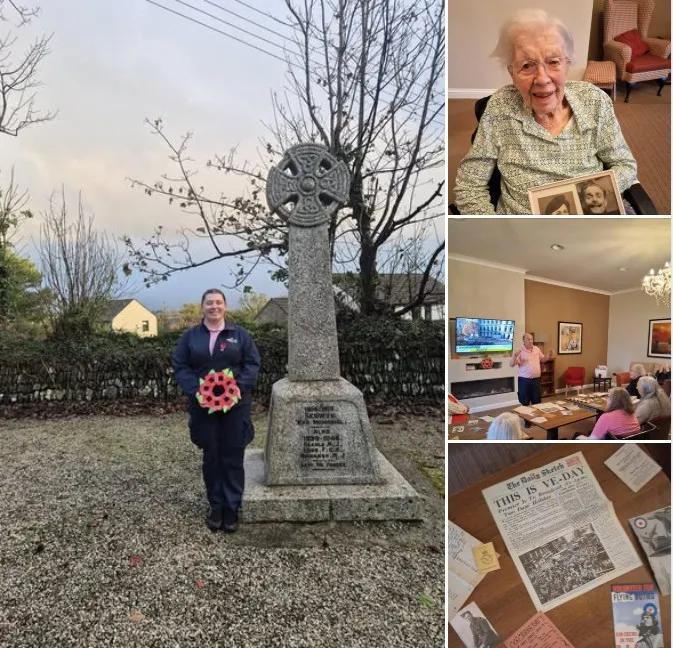 Marking Remembrance Sunday with Resident Tributes