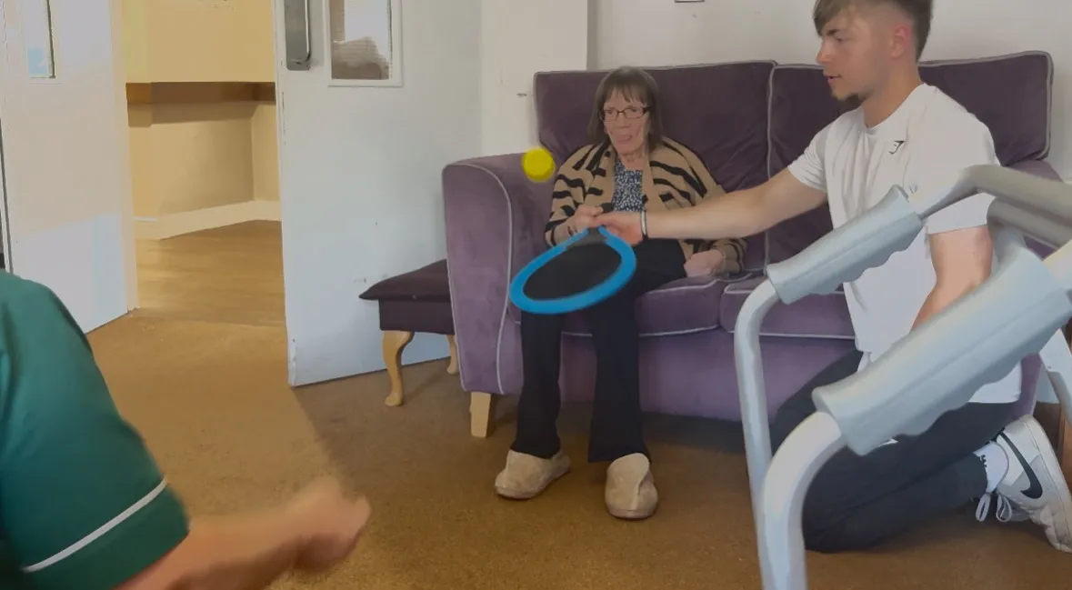 Exercise and games with Chris from Pro-fit & Wellbeing