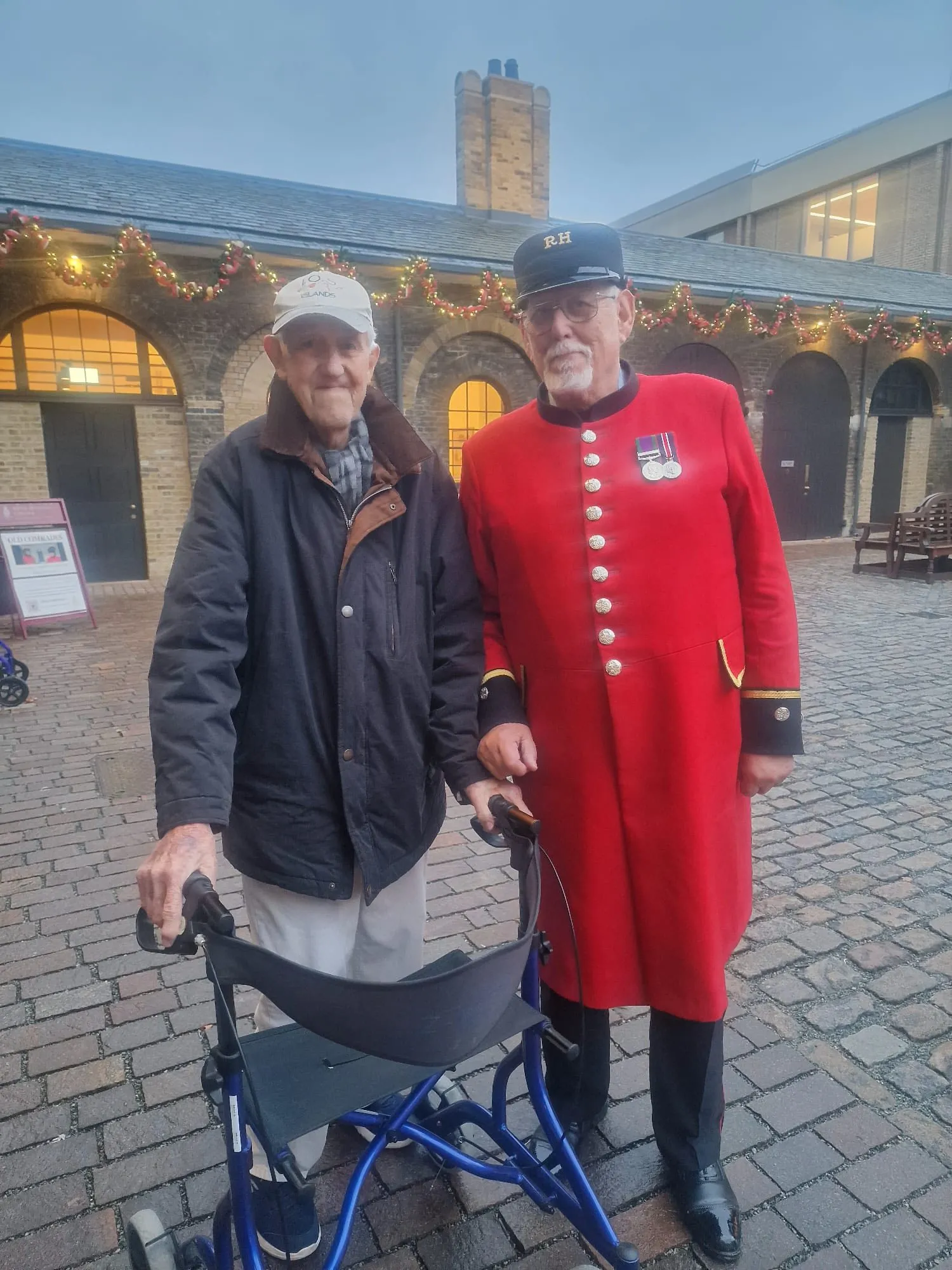A resident's wish is granted 