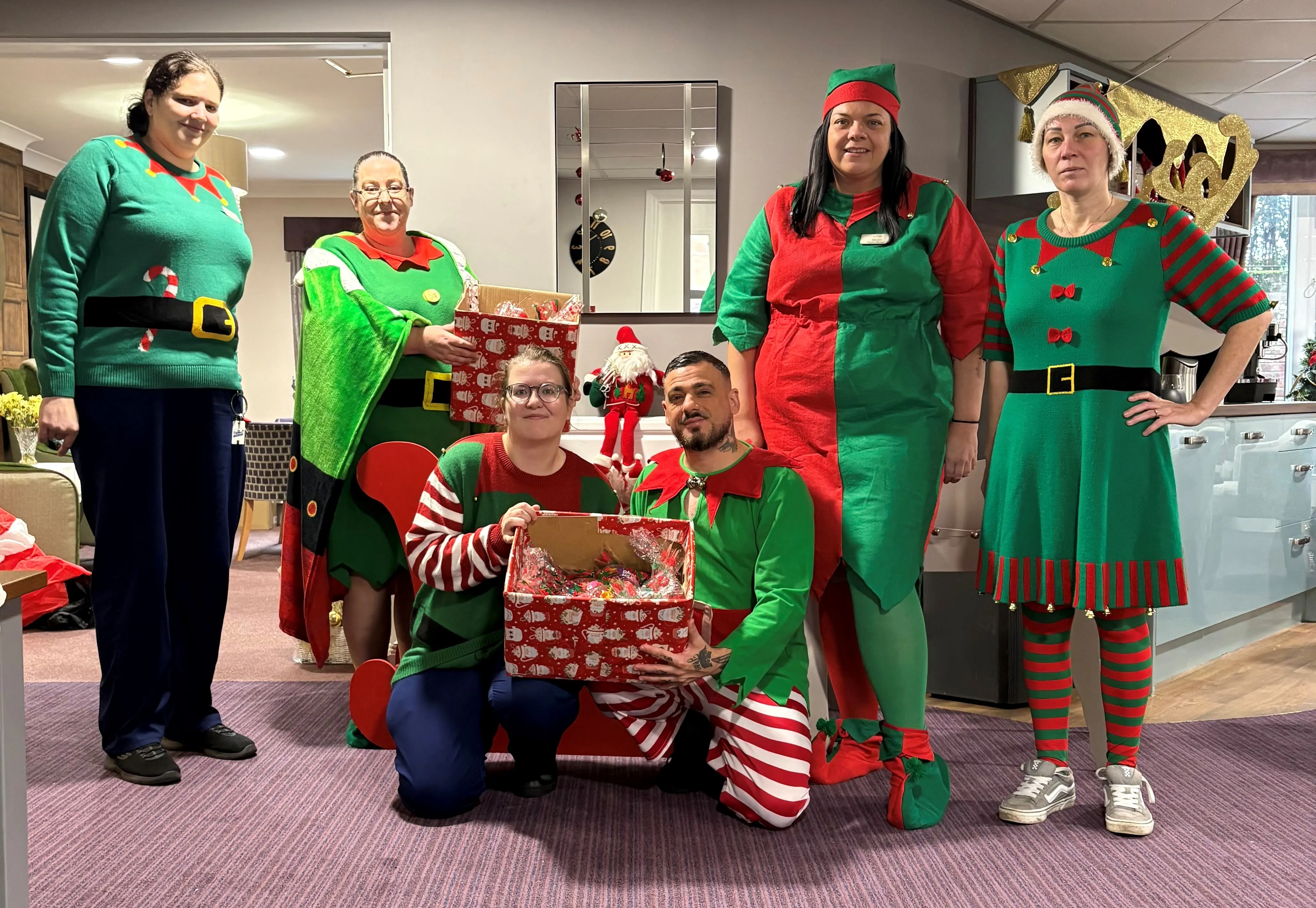 Spreading festive cheer in the community