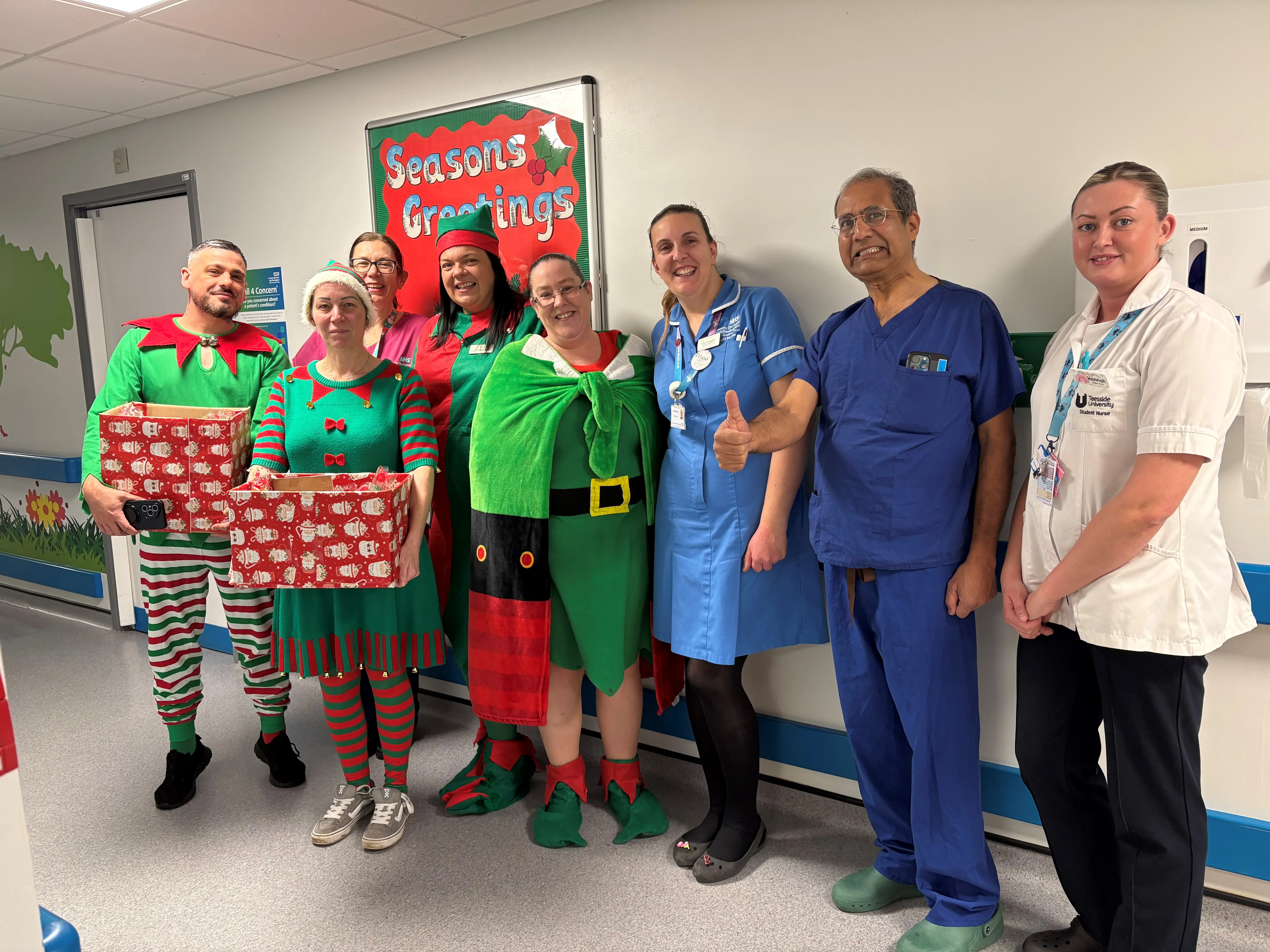 Spreading festive cheer in the community
