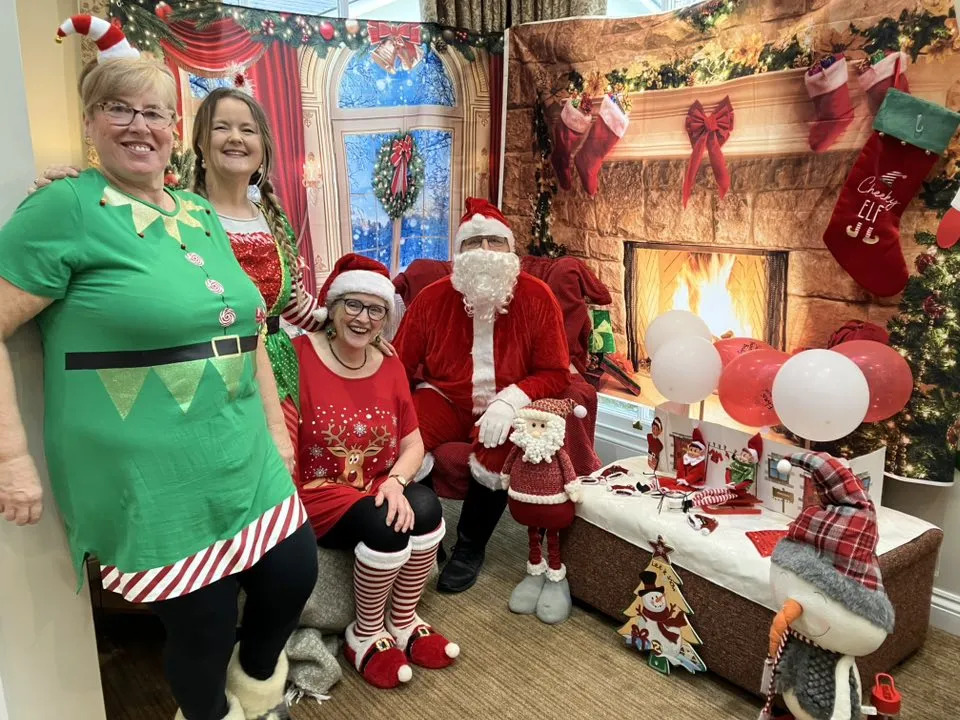Visit from Santa Claus