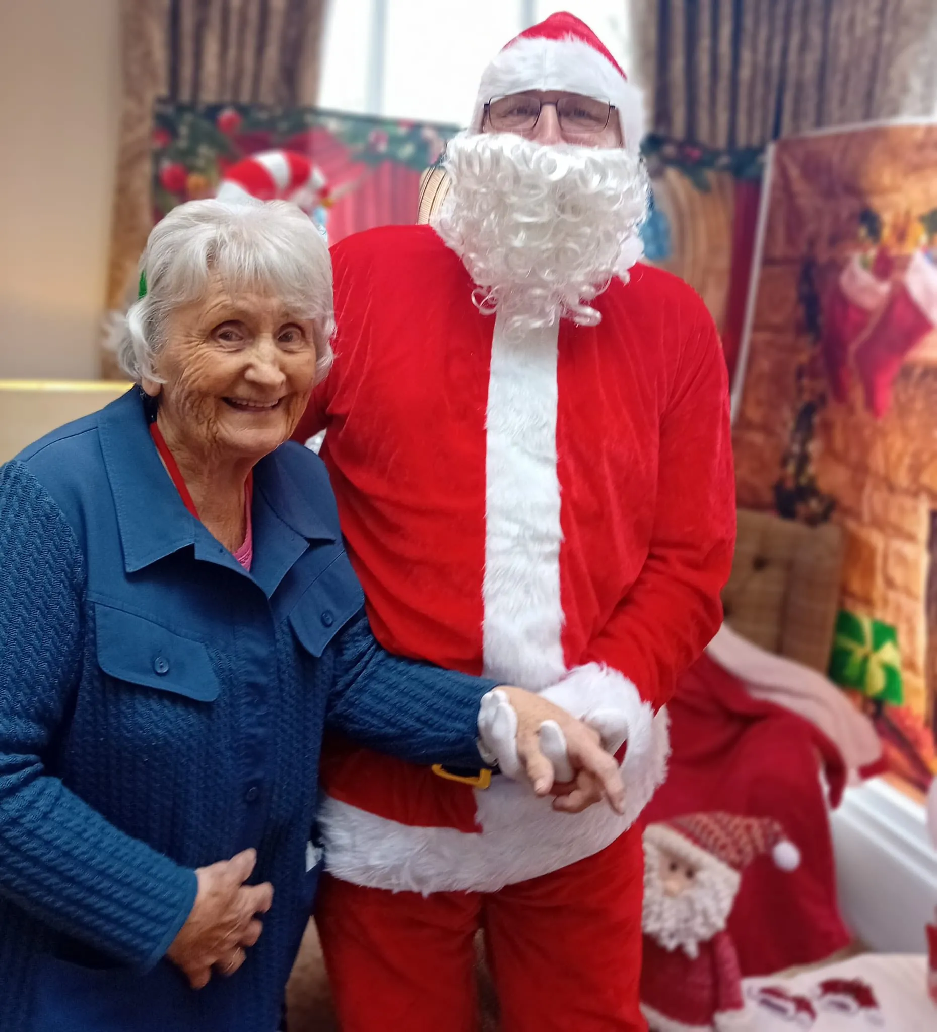Visit from Santa Claus