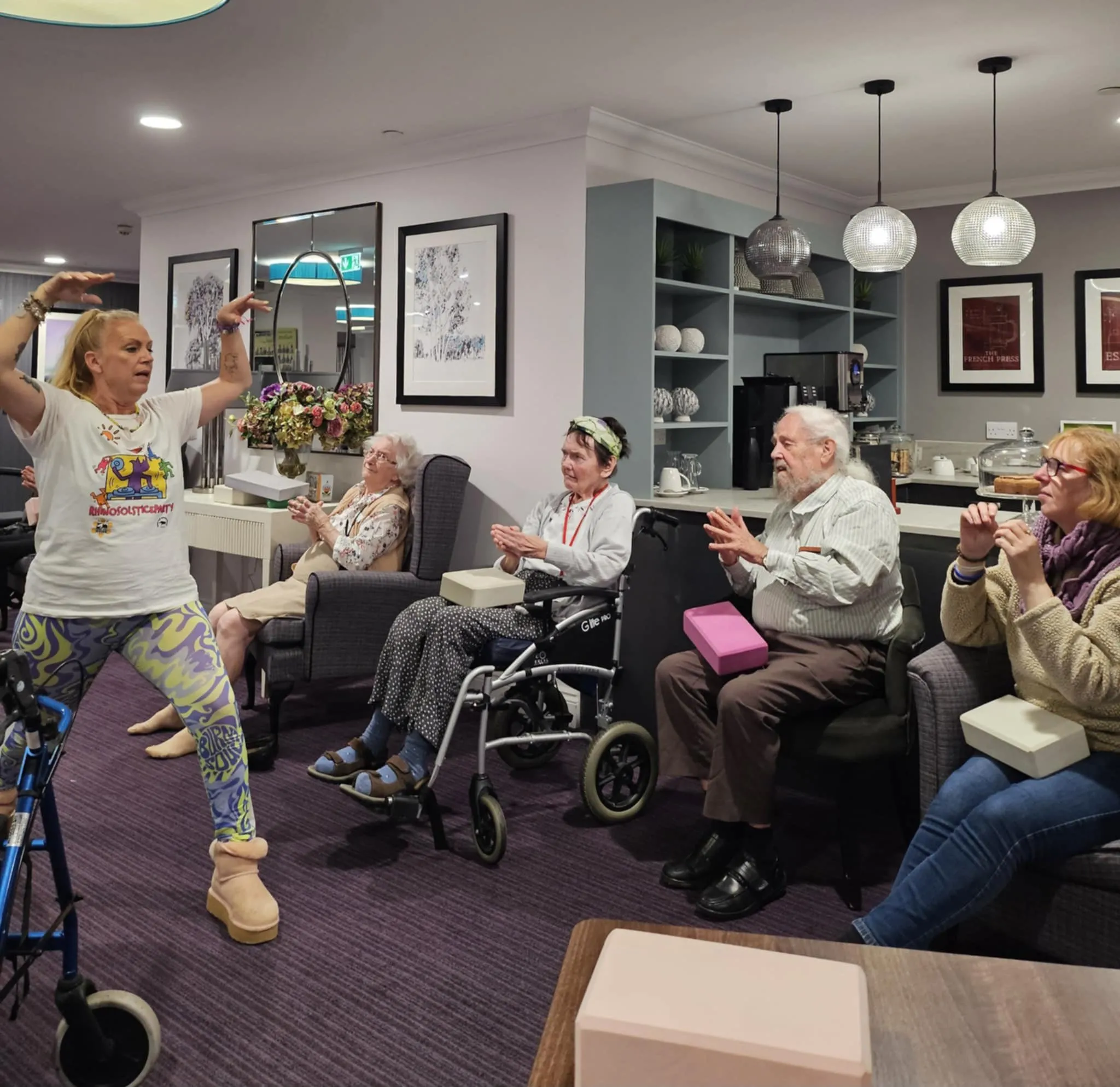 Local Care Home launches Yoga for the Community