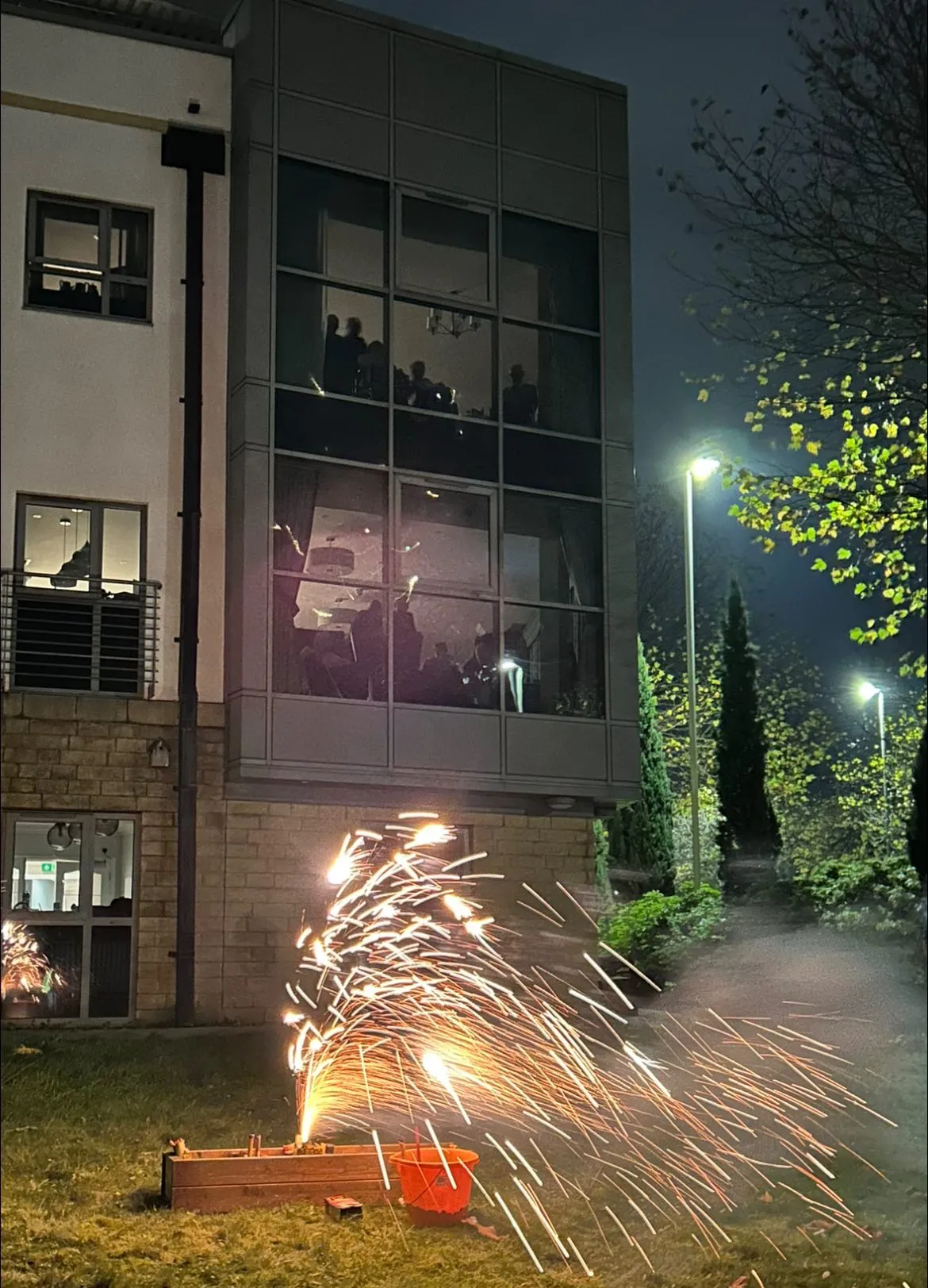 Bonfire Night at Broadway Halls! 