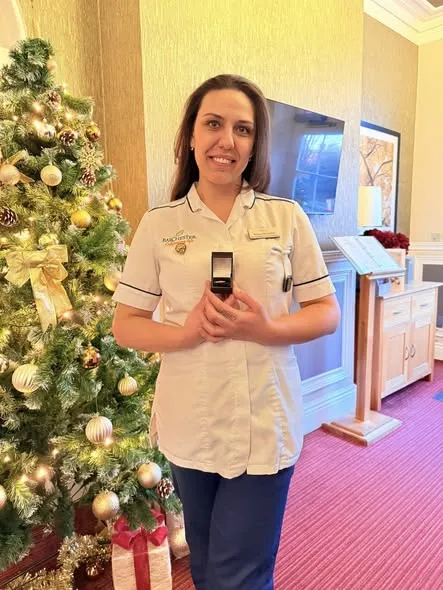 Thank you to St. Luke's and congratulations Raluca