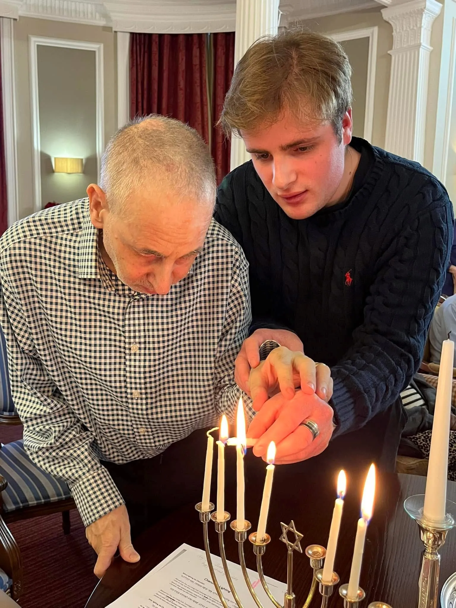 Honouring our Jewish residents within our home and celebrating the holiday of Hanukkah