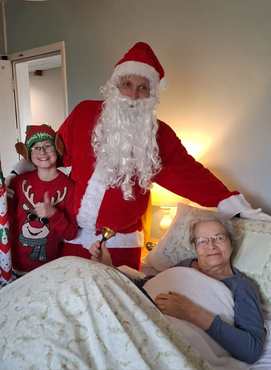 Visit from Santa Claus