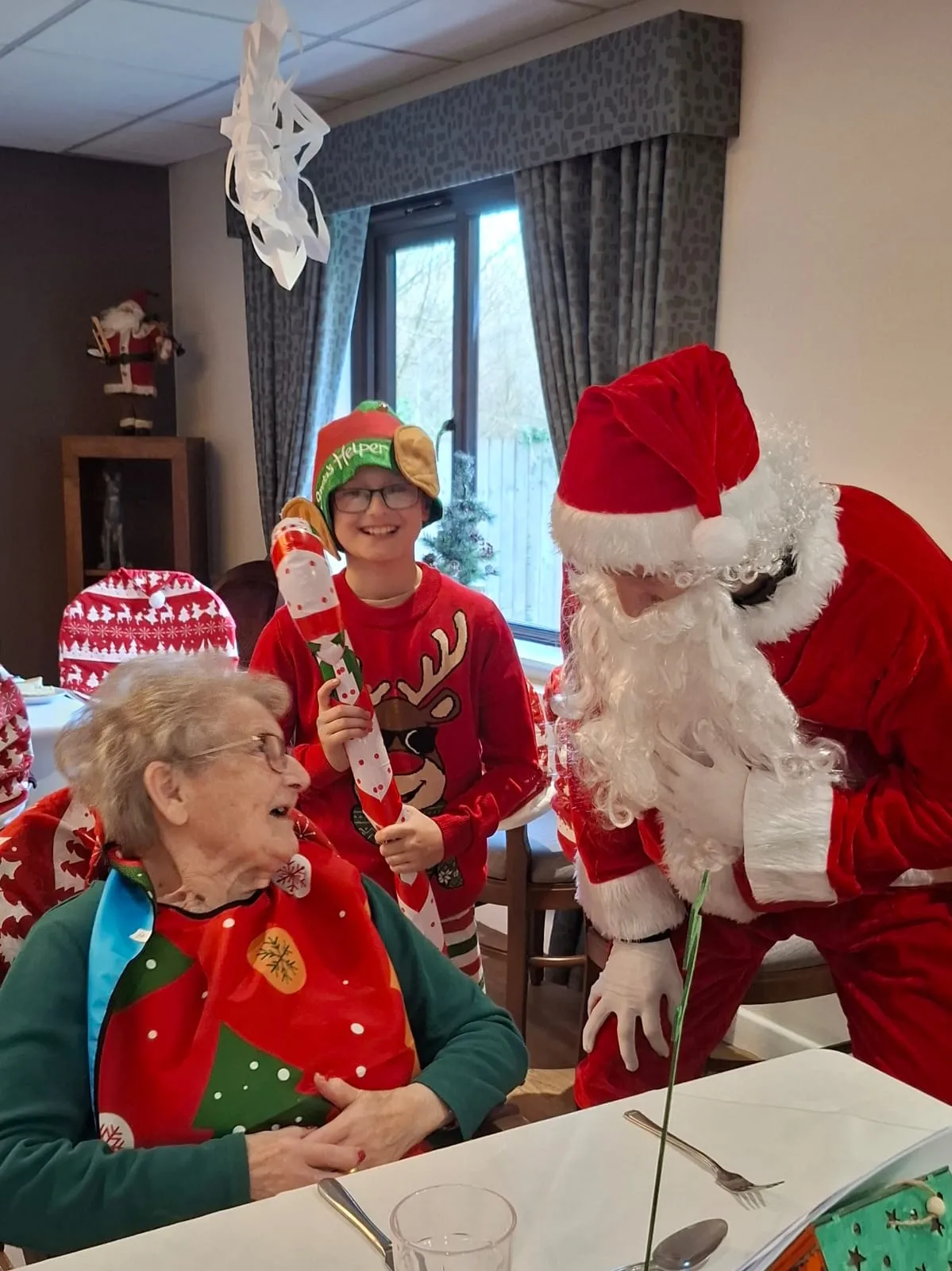 Visit from Santa Claus