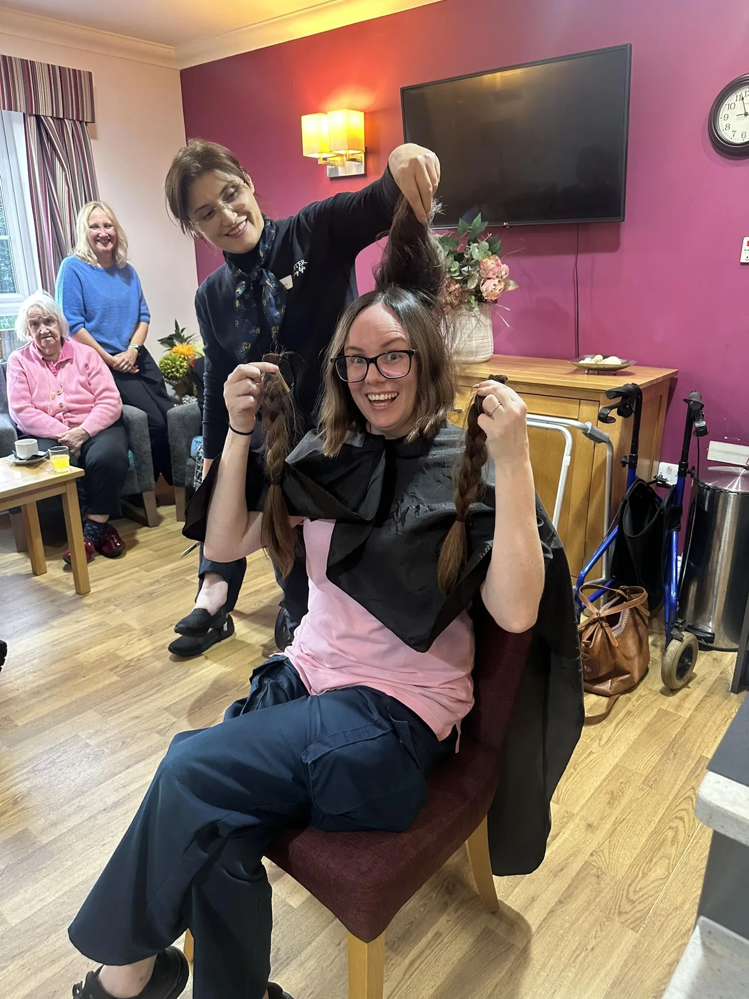 A haircut with heart at Beaufort Grange 