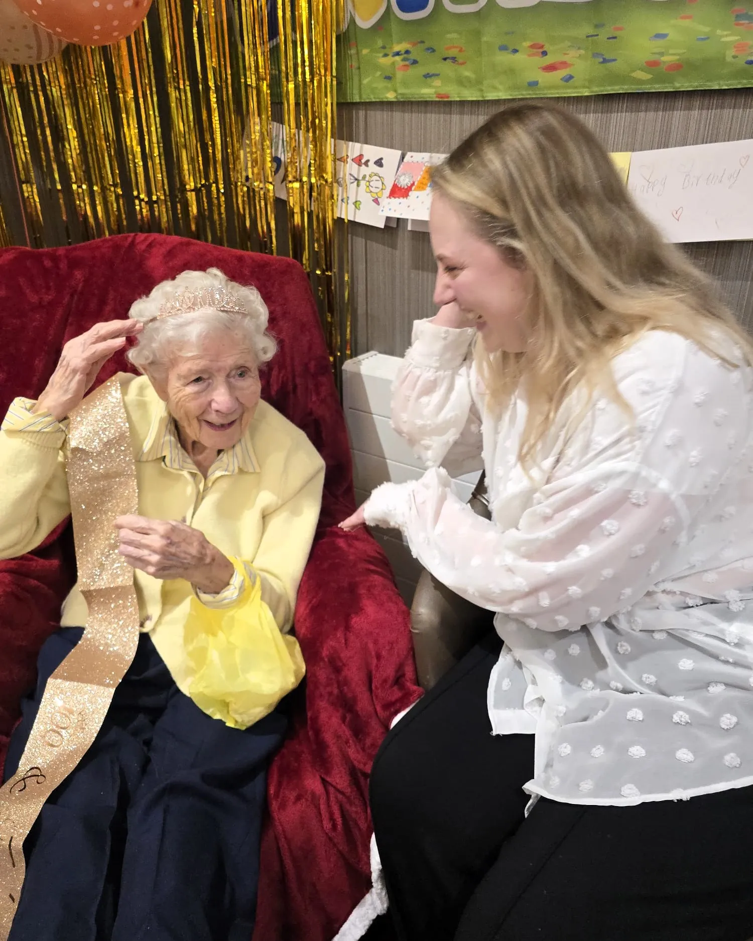 Generations Together for Melvina's 100th Birthday