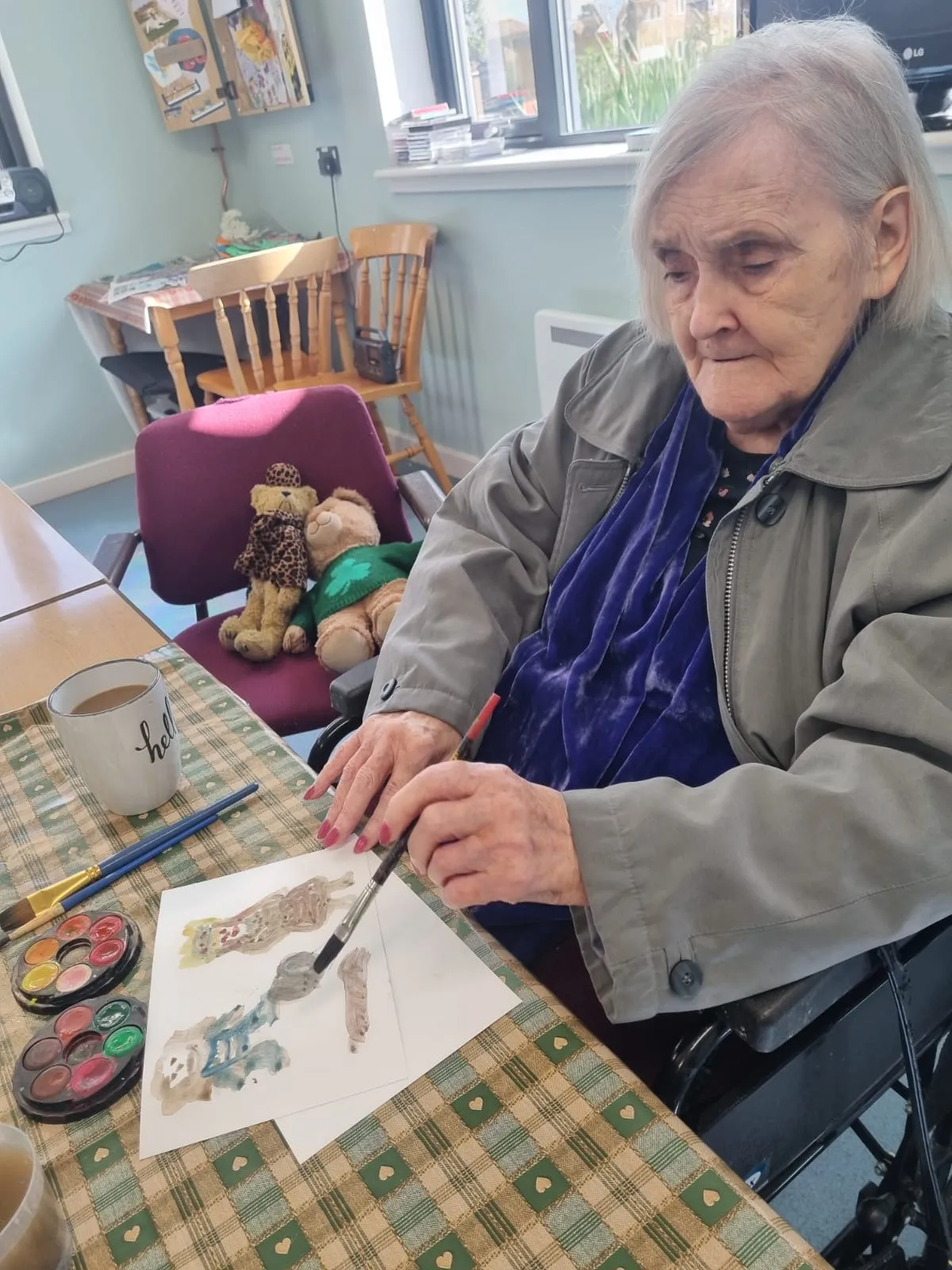 Art project with community charity Red2Green