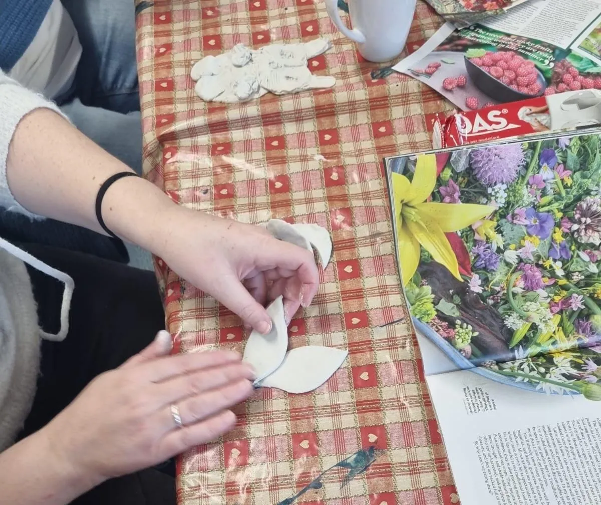 Art project with community charity Red2Green
