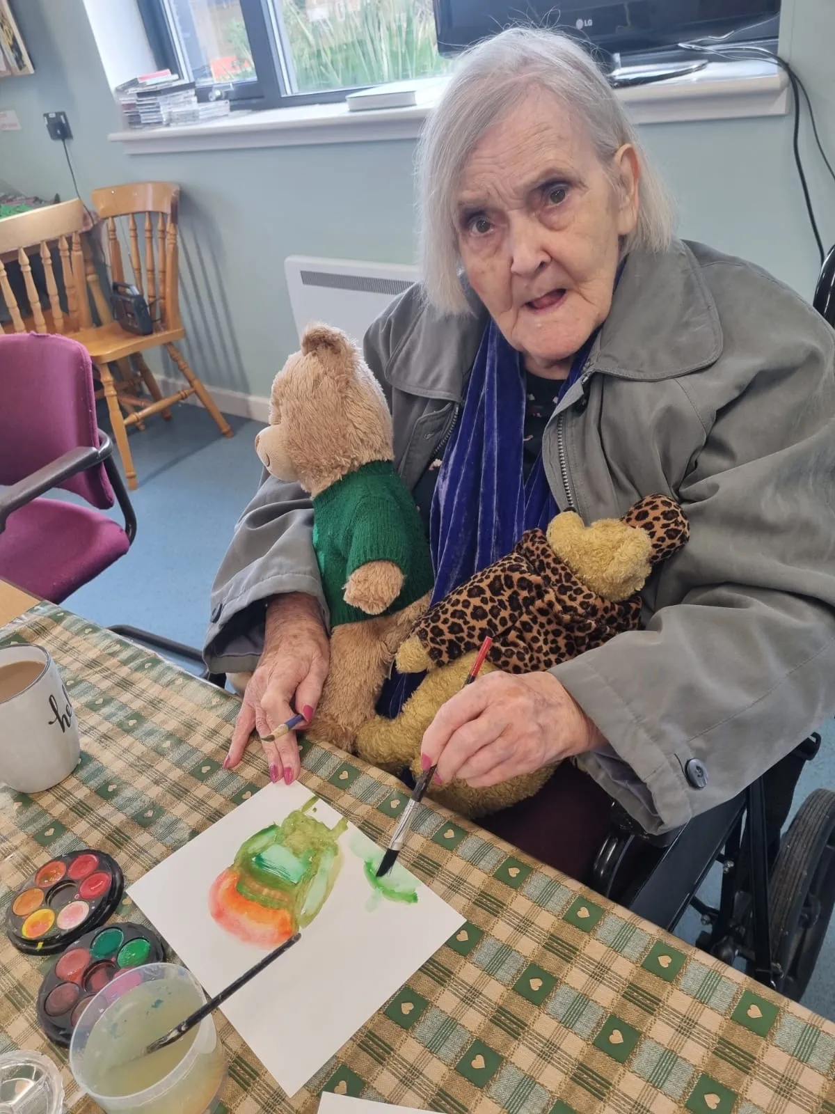 Art project with community charity Red2Green