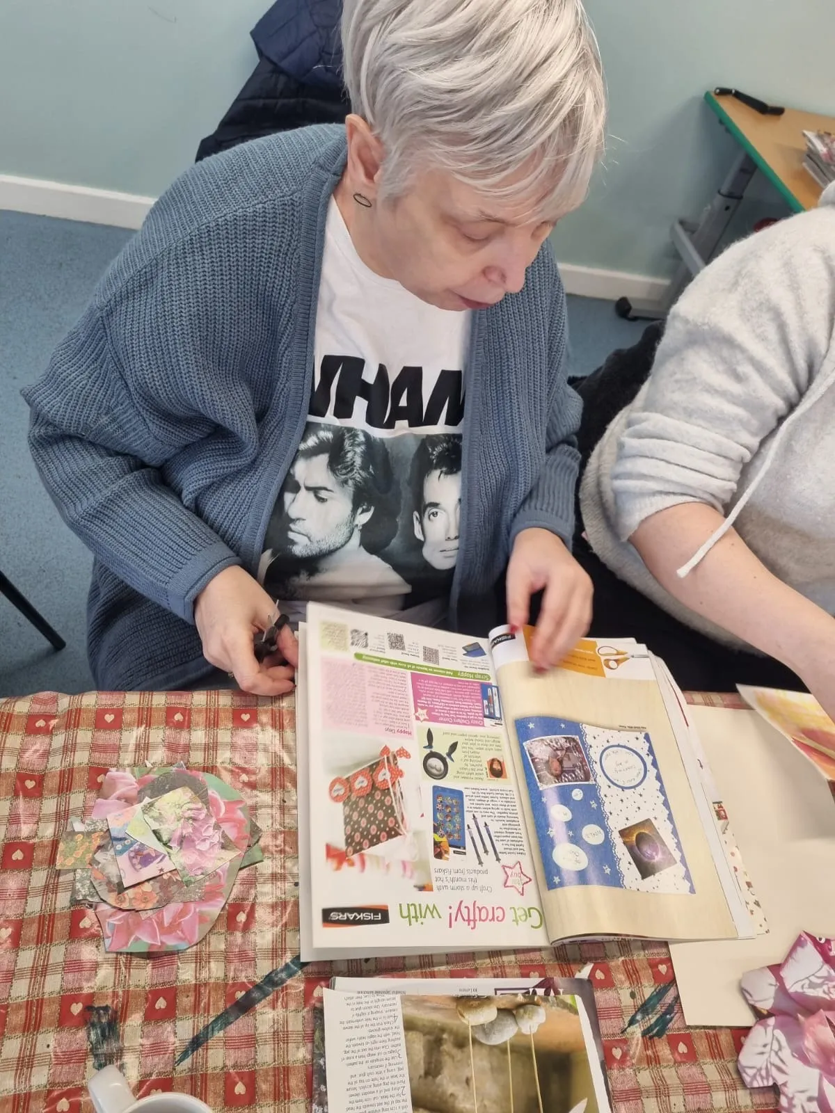 Art project with community charity Red2Green