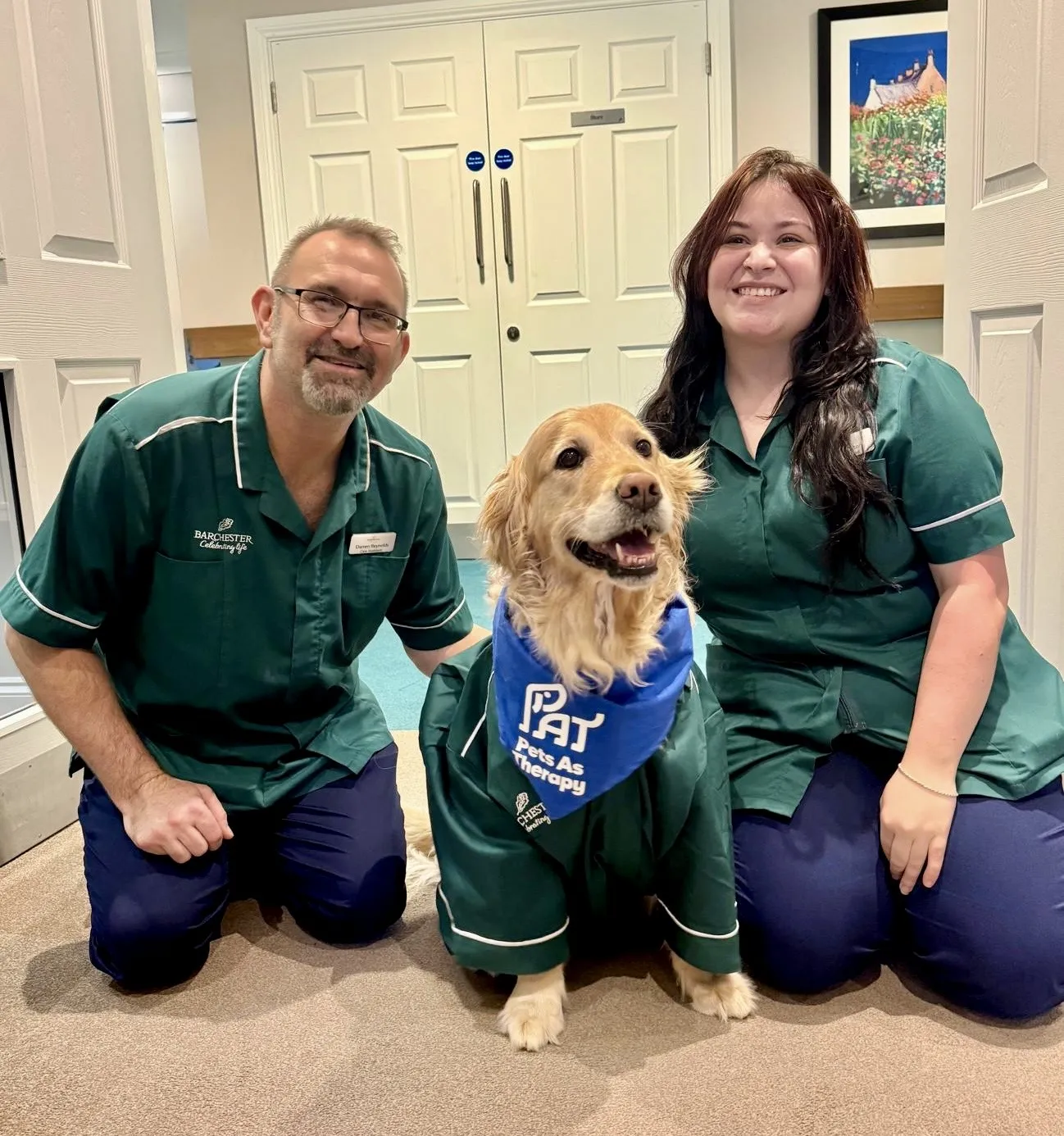 Our beloved PAT dog Isla!