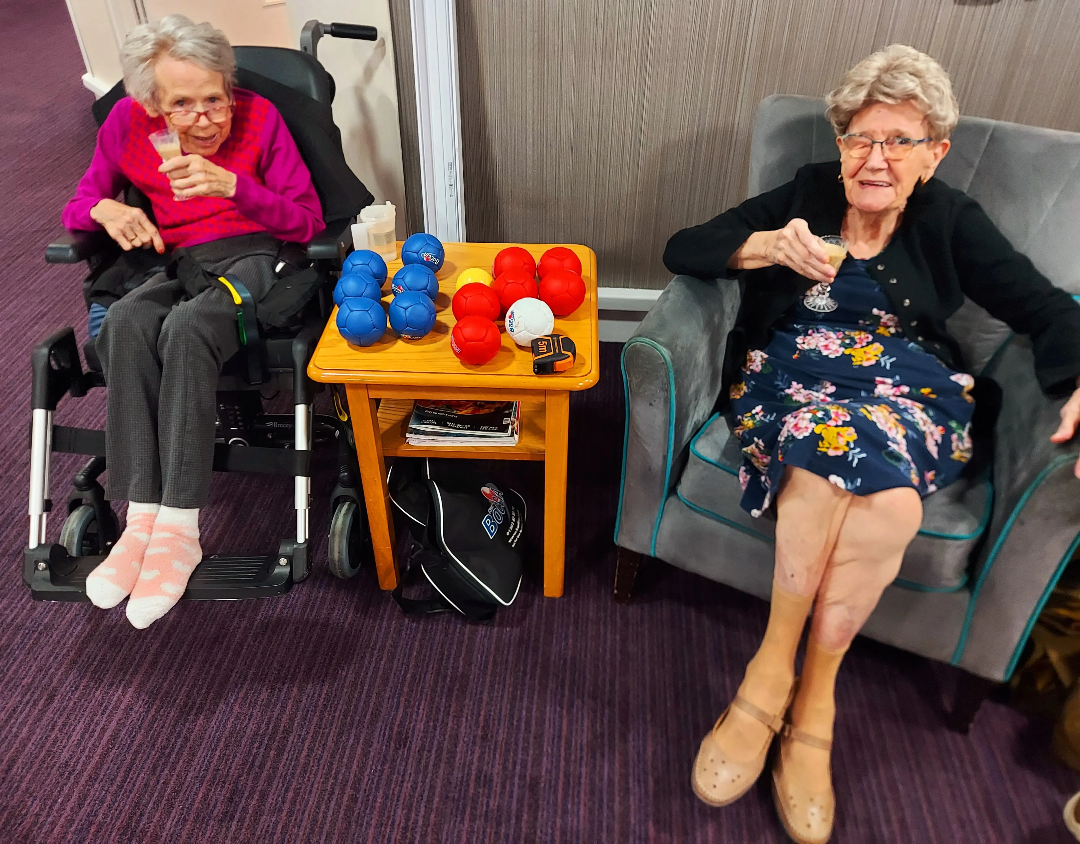 Boccia and bowling 