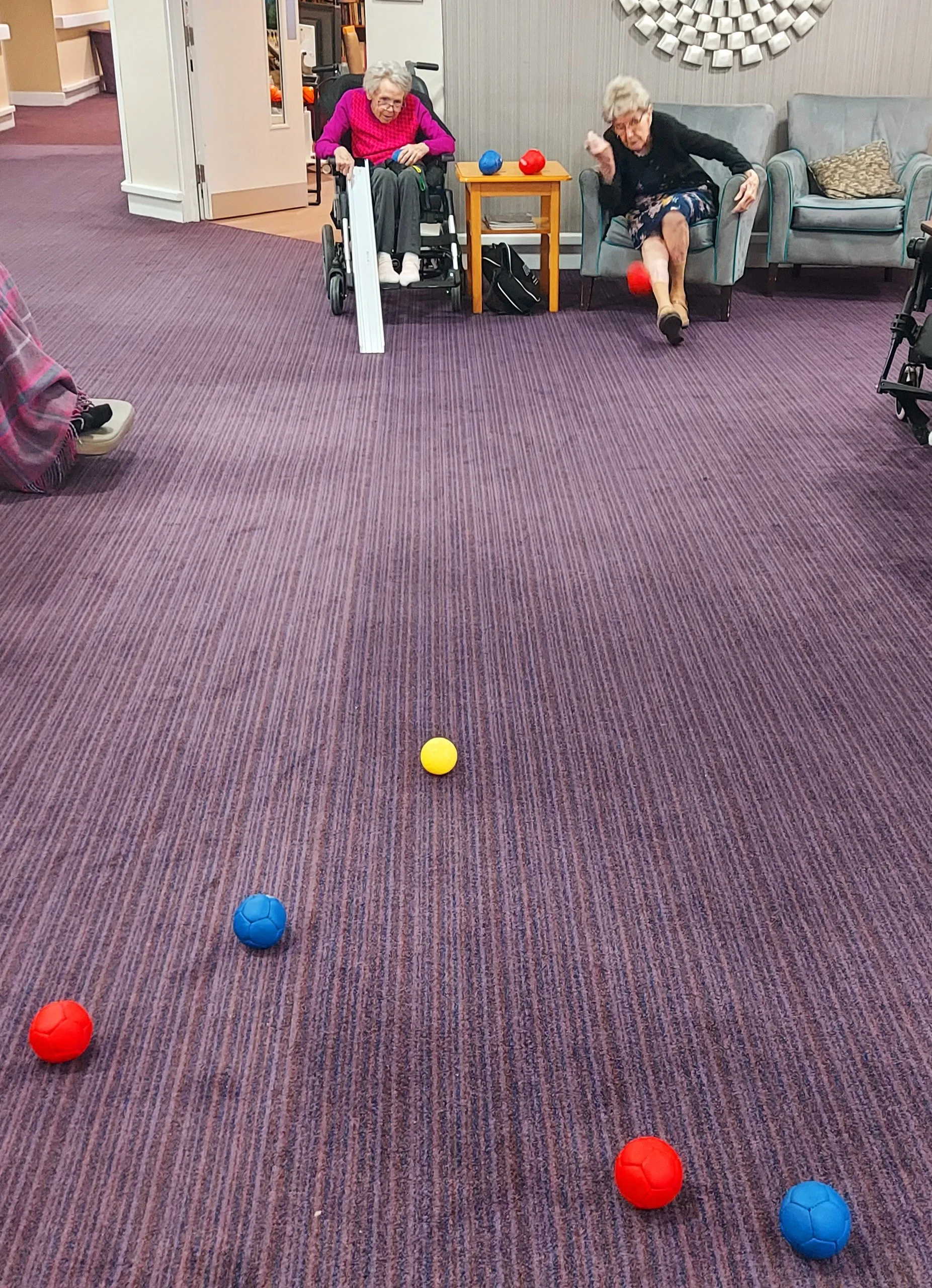 Boccia and bowling 