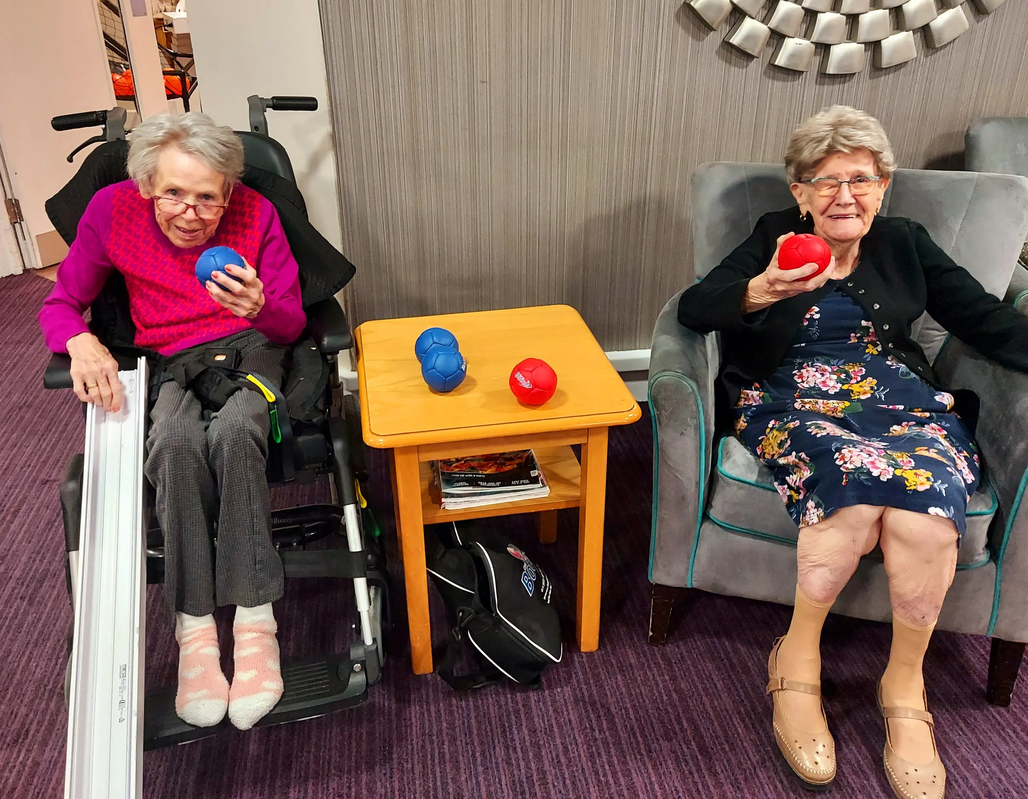 Boccia and bowling 