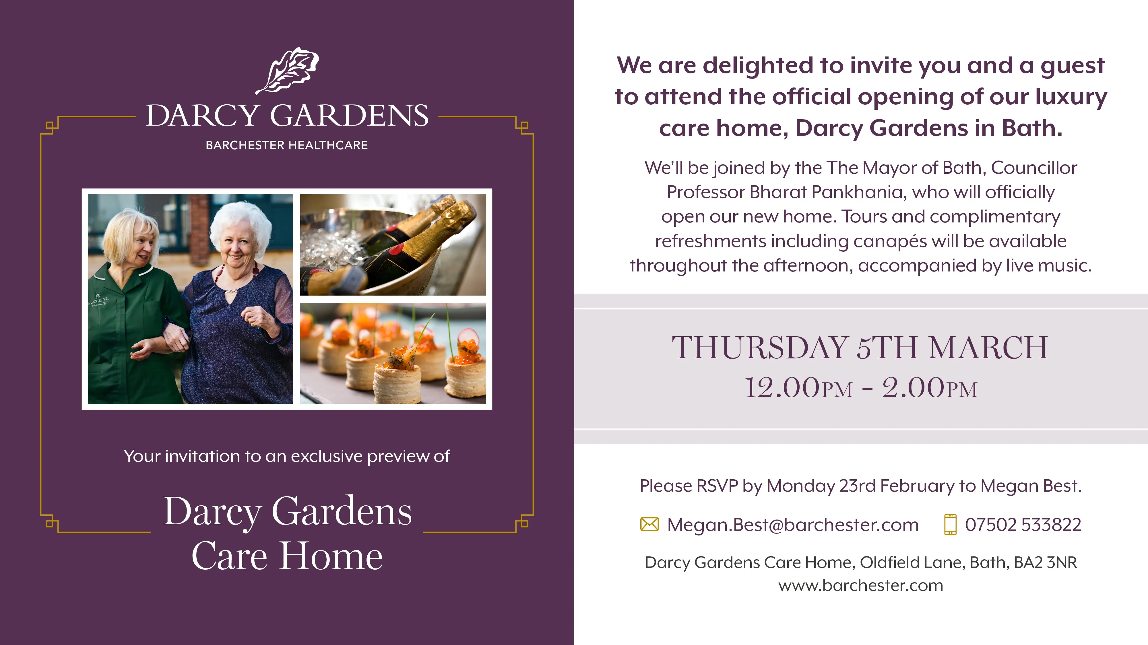 VIP Day Darcy Gardens