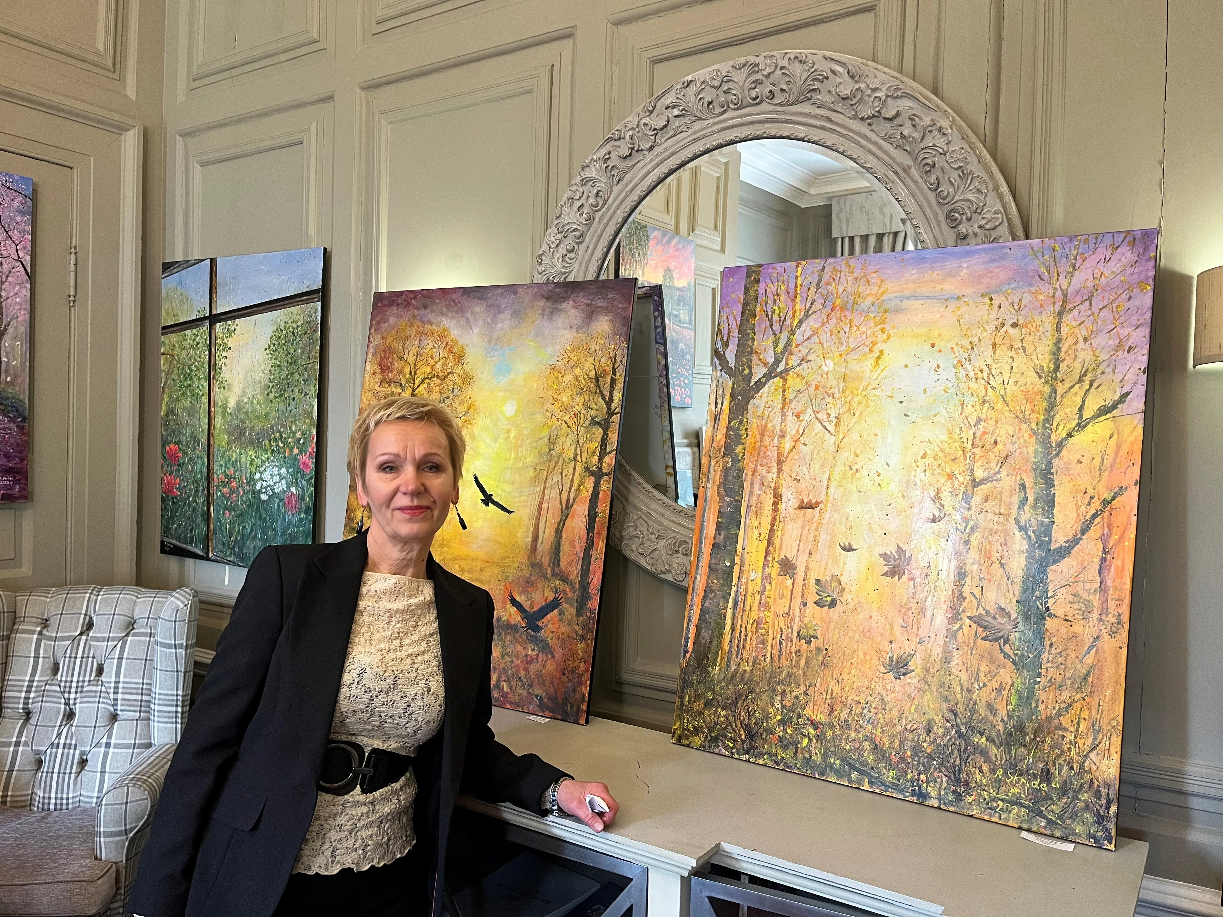  A beautiful Art Exhibition celebrating the work of carer, Regina