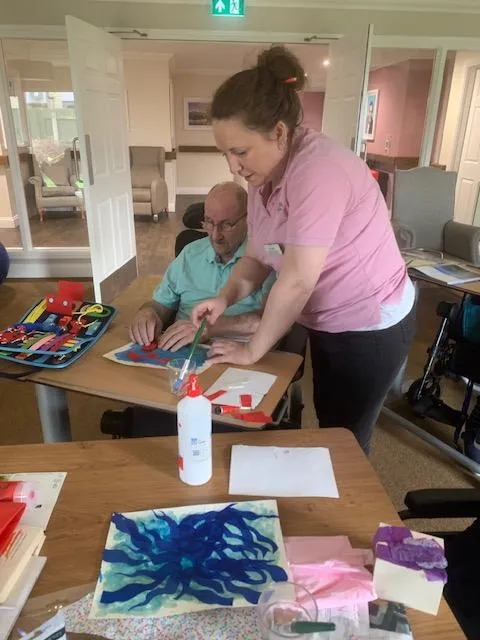 Art project with community charity Red2Green