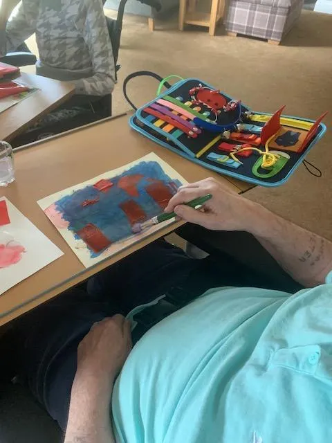 Art project with community charity Red2Green