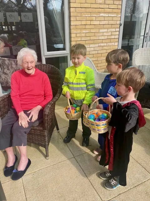 A Very Egg-citing Visit!