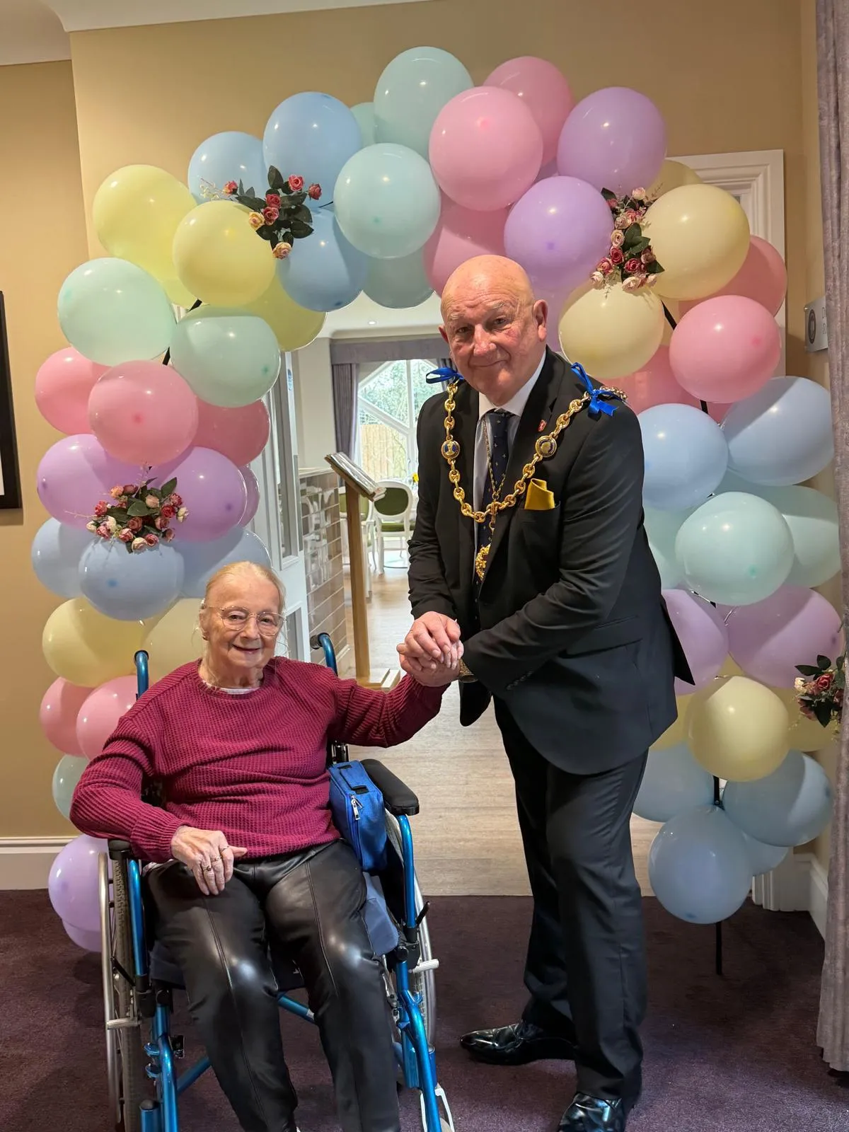 Sutton valence life in our home March Mayor of Maidstone visits