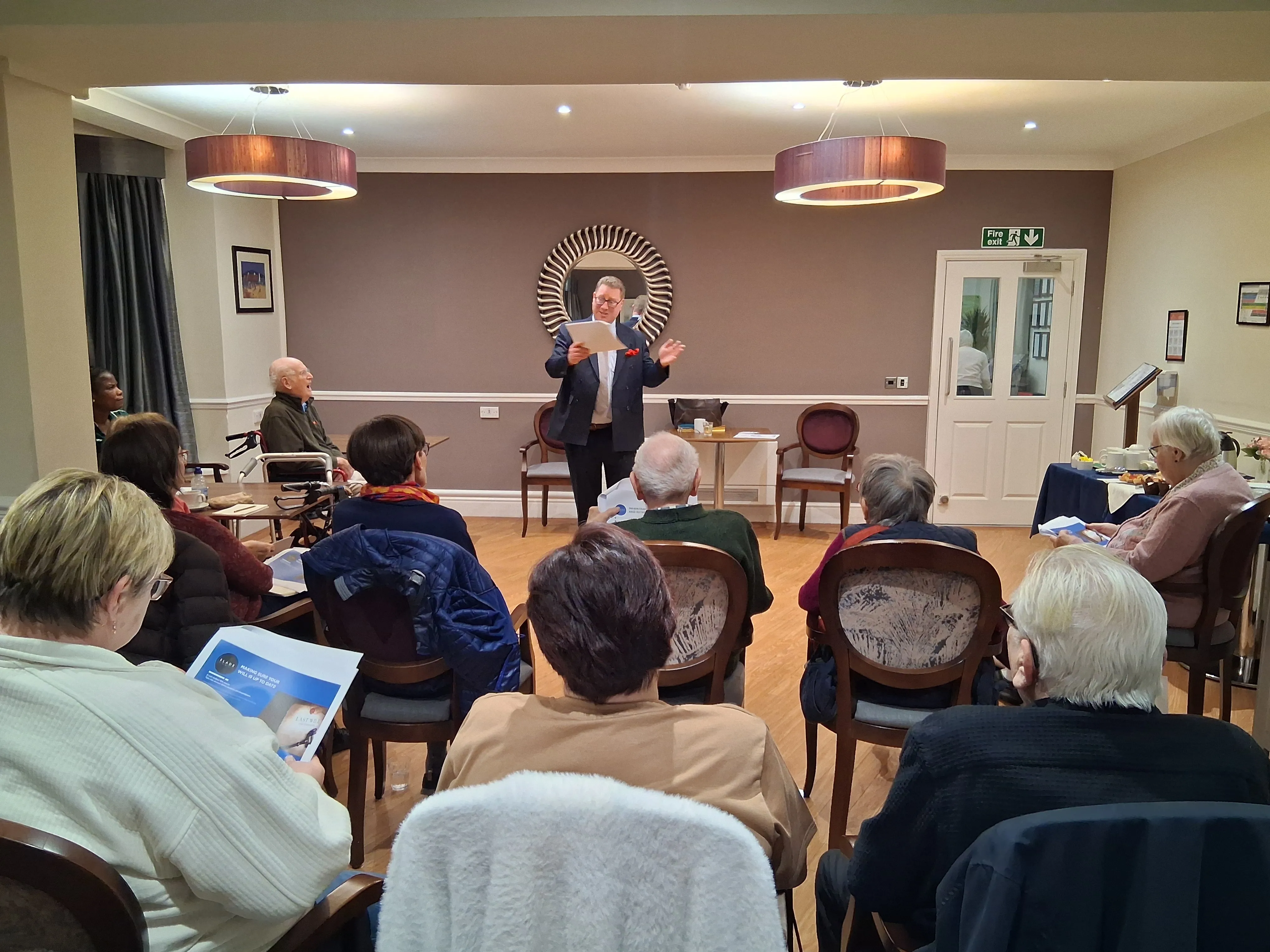 Legal affairs talk