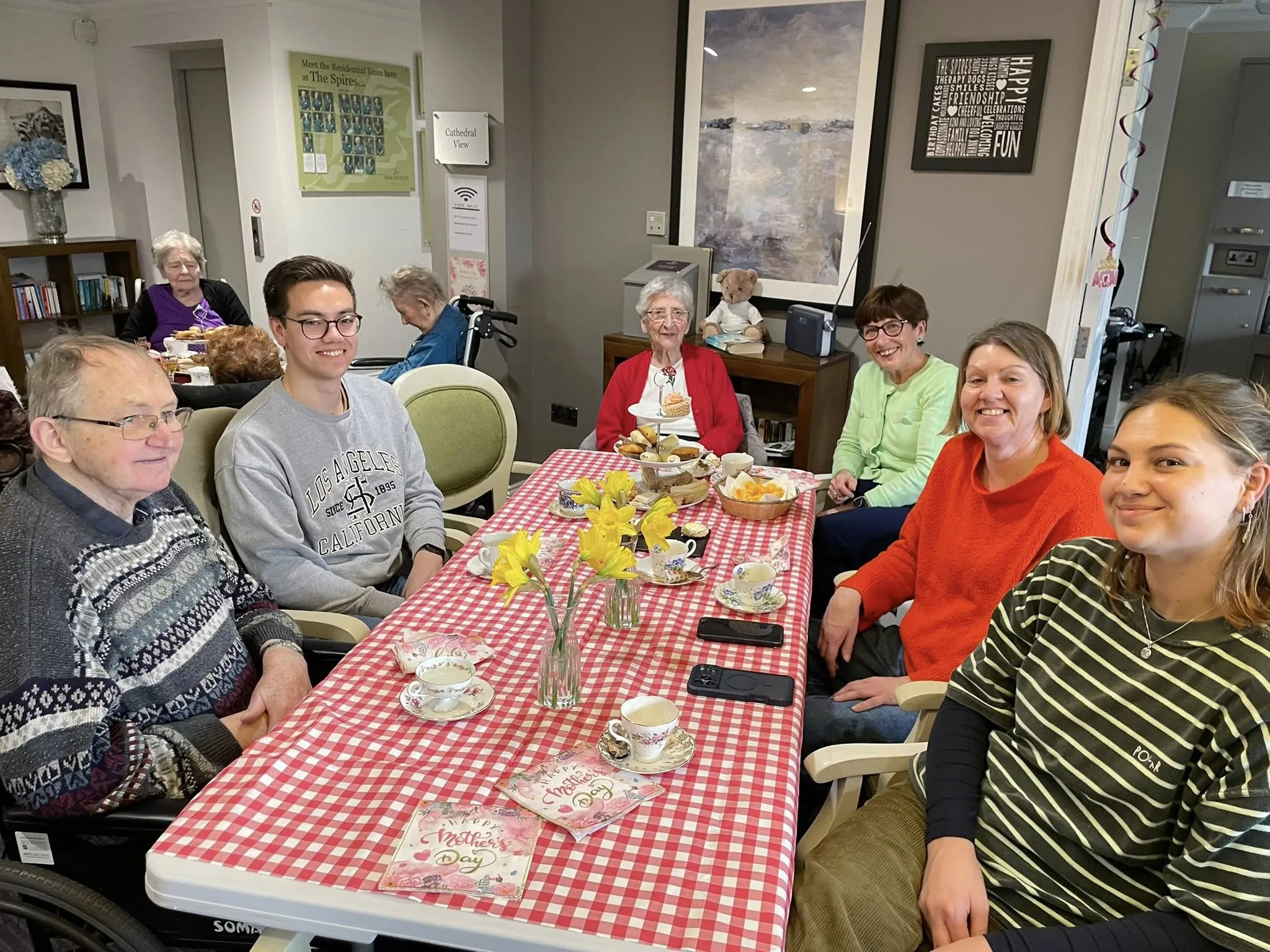 Mother’s Day afternoon tea today