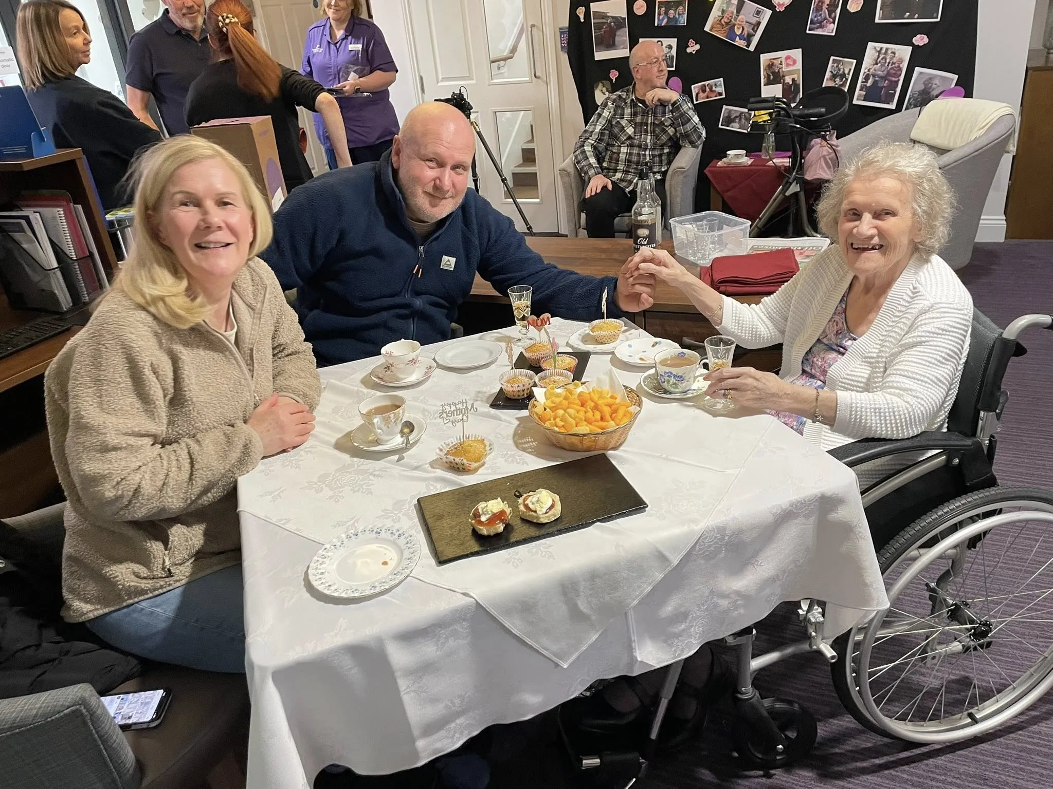 Mother’s Day afternoon tea today
