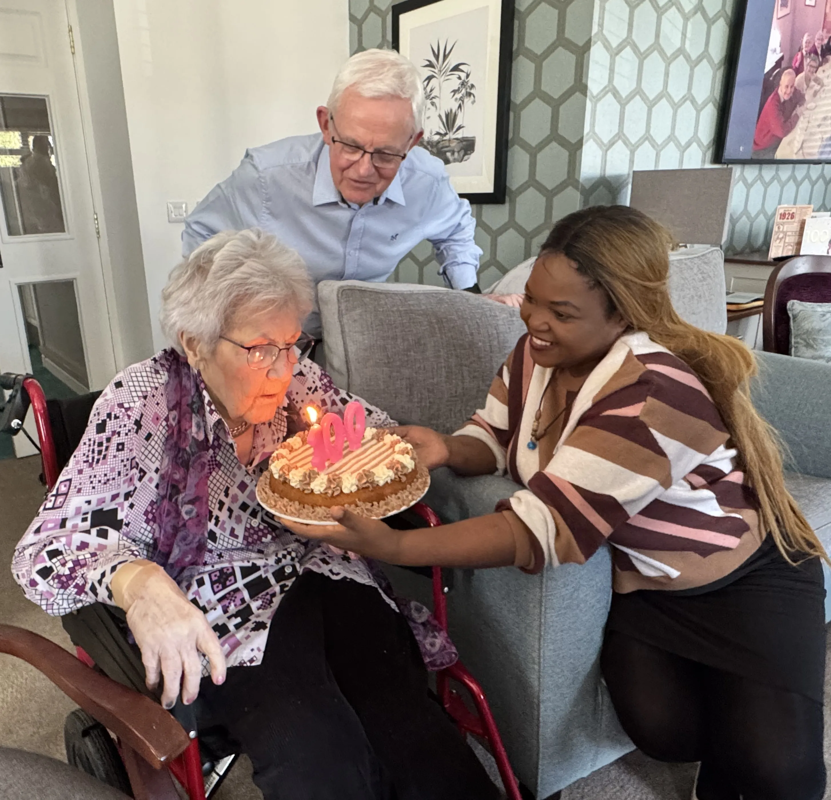 Celebrating Mary's 100th birthday