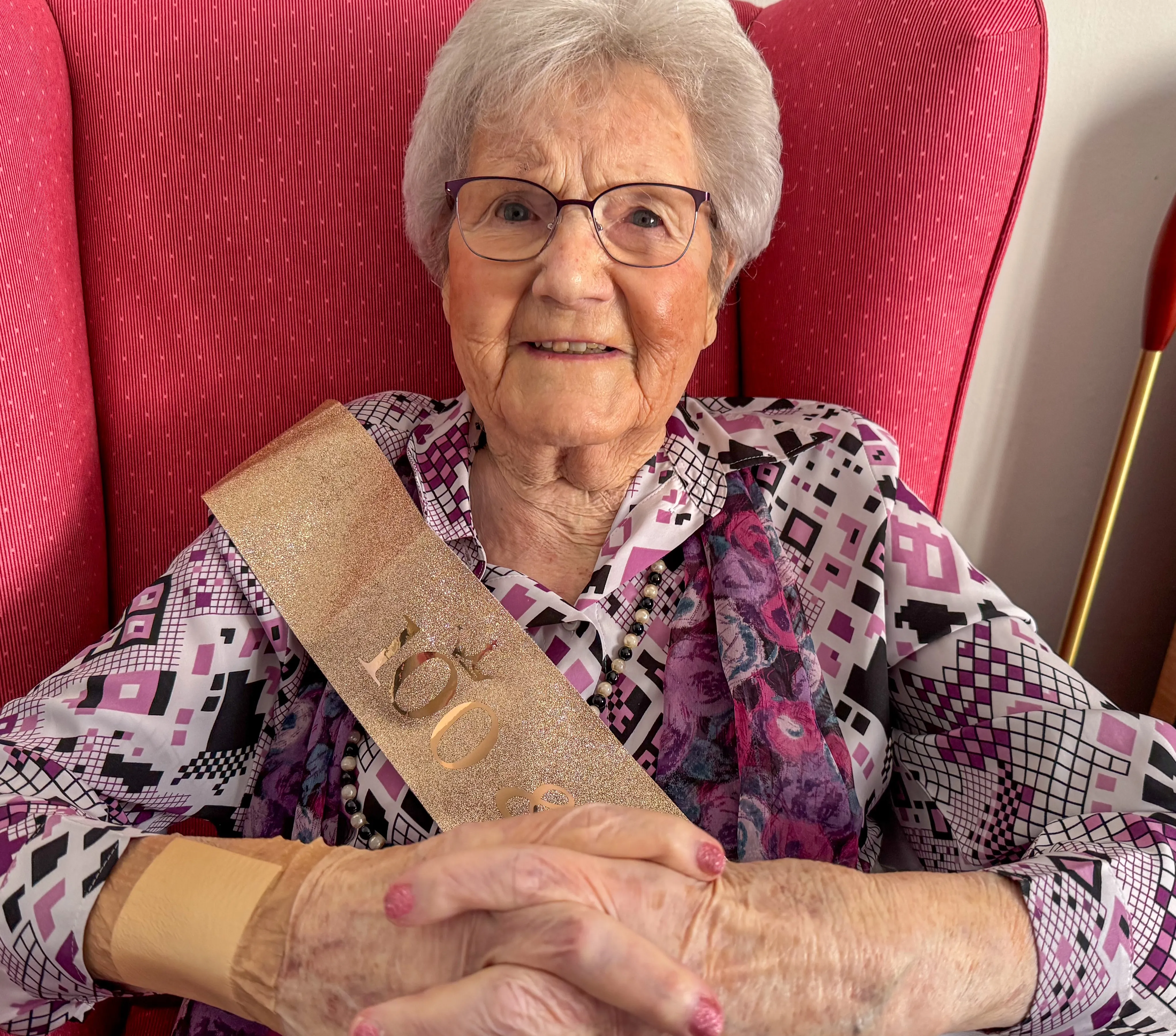 Celebrating Mary's 100th birthday