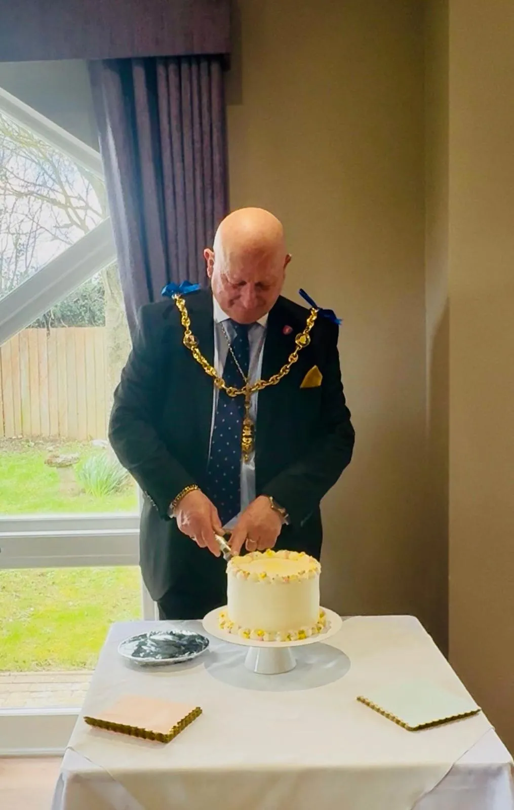 Sutton valence life in our home March Mayor of Maidstone visits