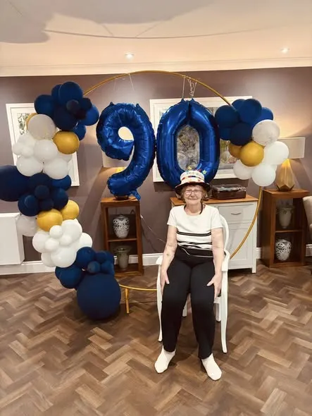 Sallie's 90th Birthday Celebrations at Iverley View 