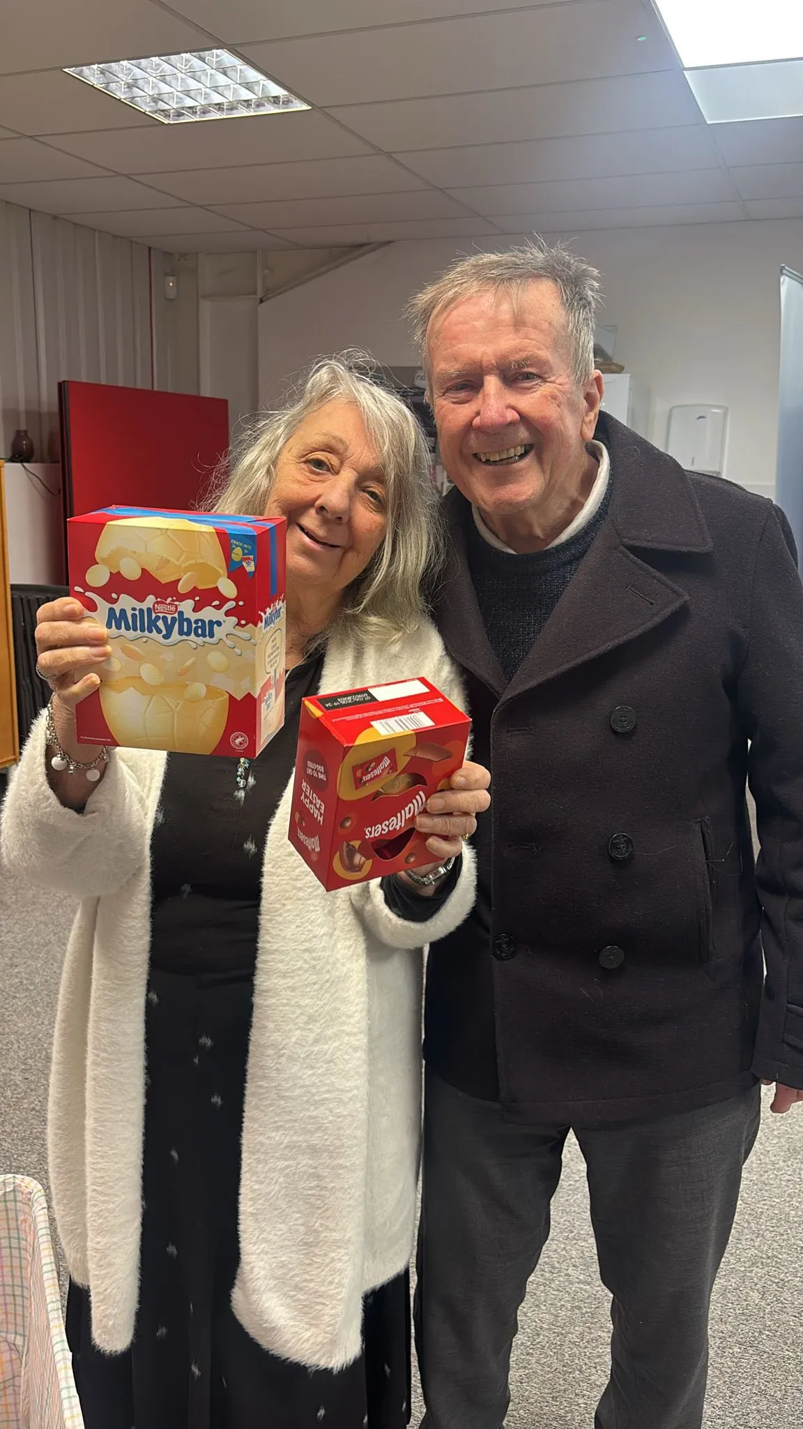 Easter Joy With The Food Shed Donation