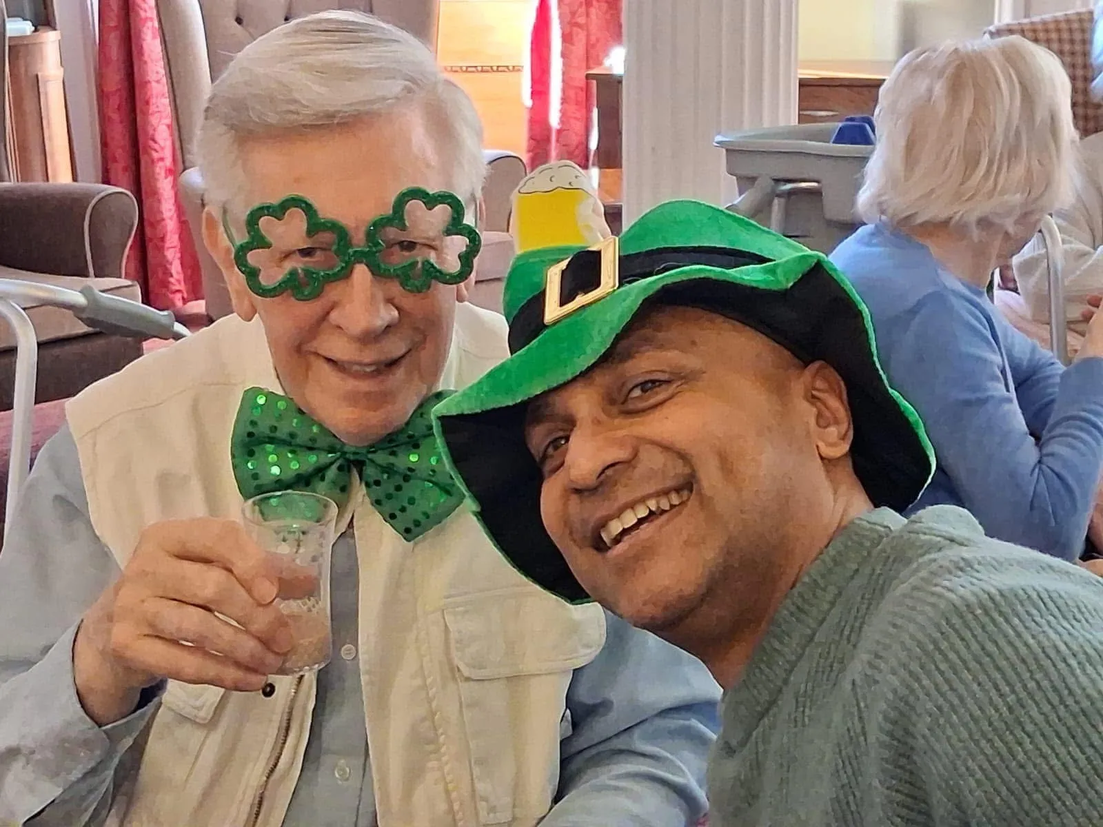 Celebrating St Patrick's Day 