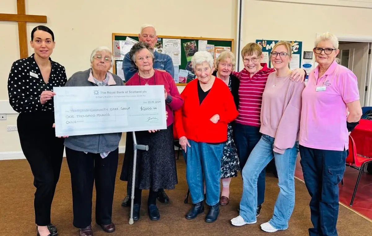 Cheque donation