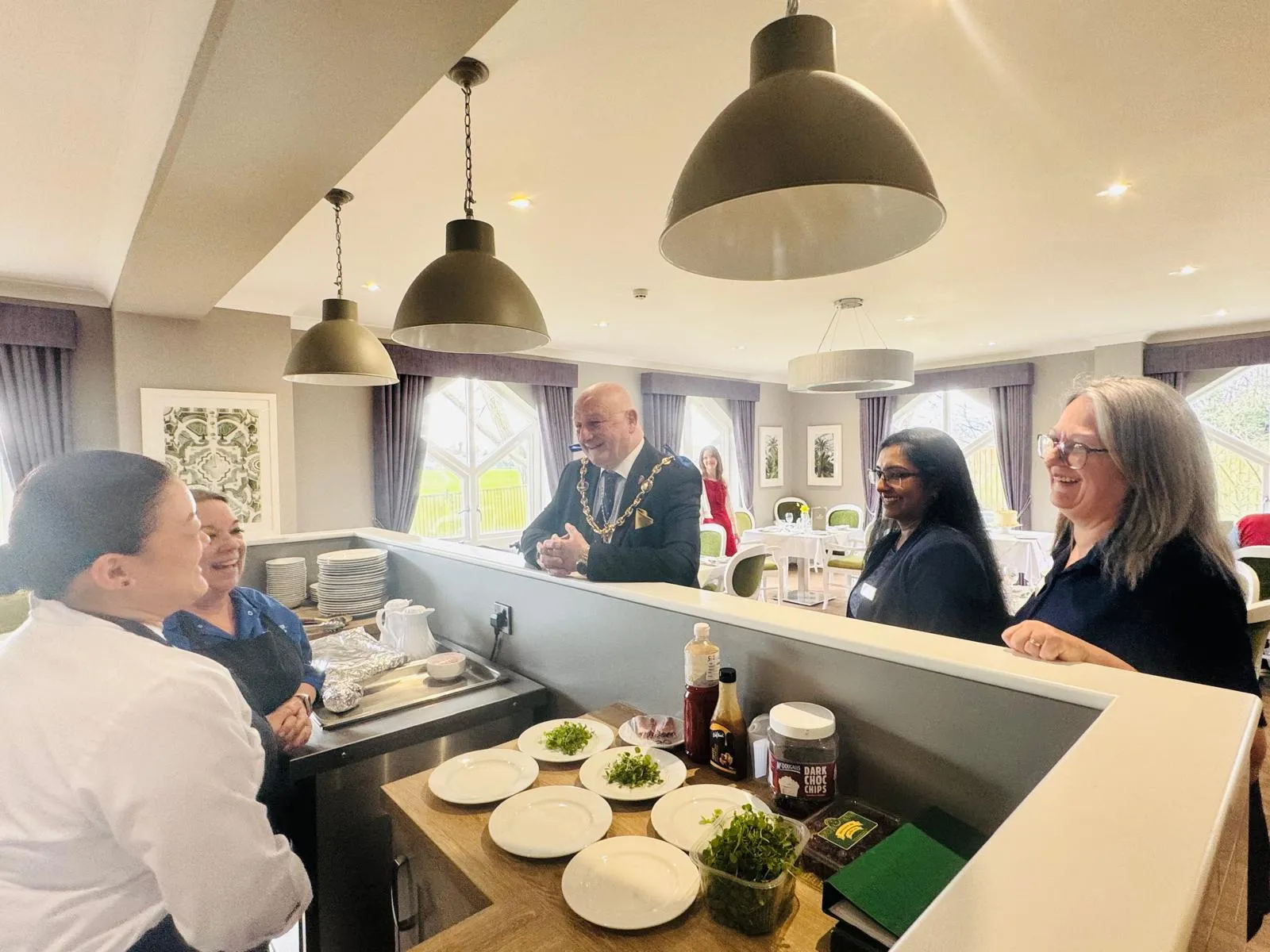 Sutton valence life in our home March Mayor of Maidstone visits